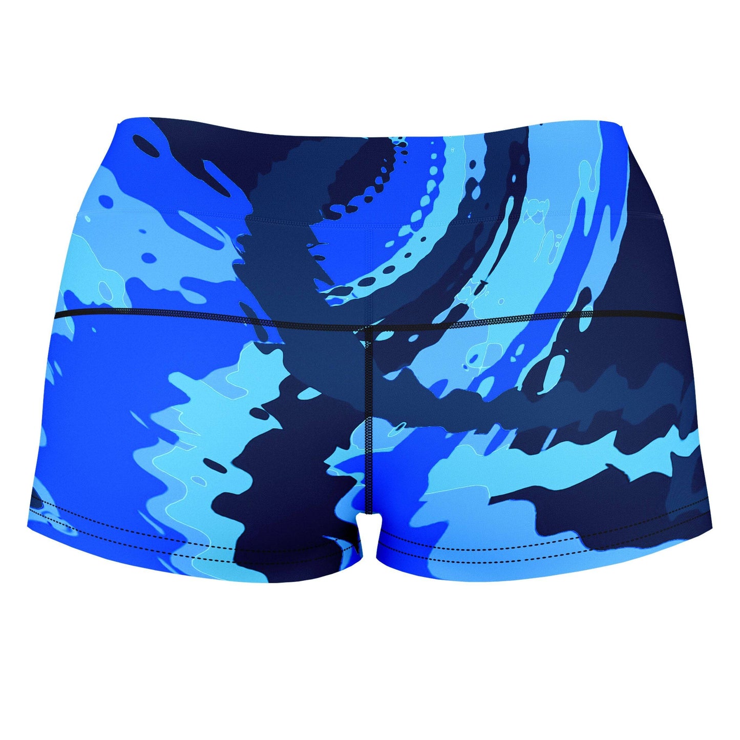 Blue Magic High-Waisted Women's Shorts, Big Tex Funkadelic, | iEDM