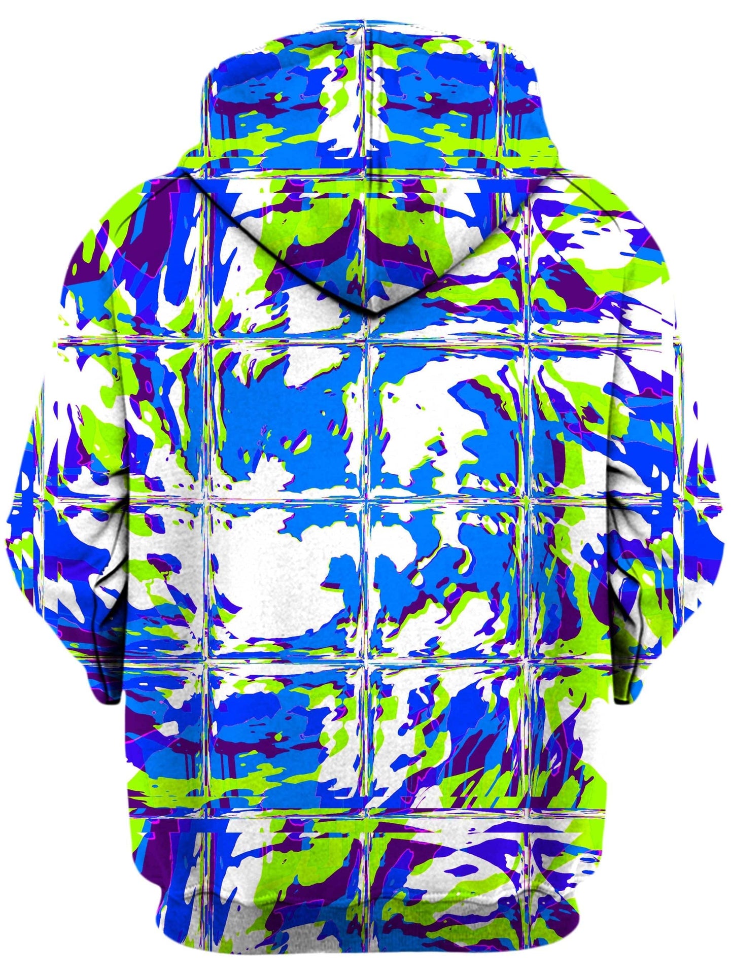 Blue Rave Glitch Unisex Hoodie, Big Tex Funkadelic, | iEDM