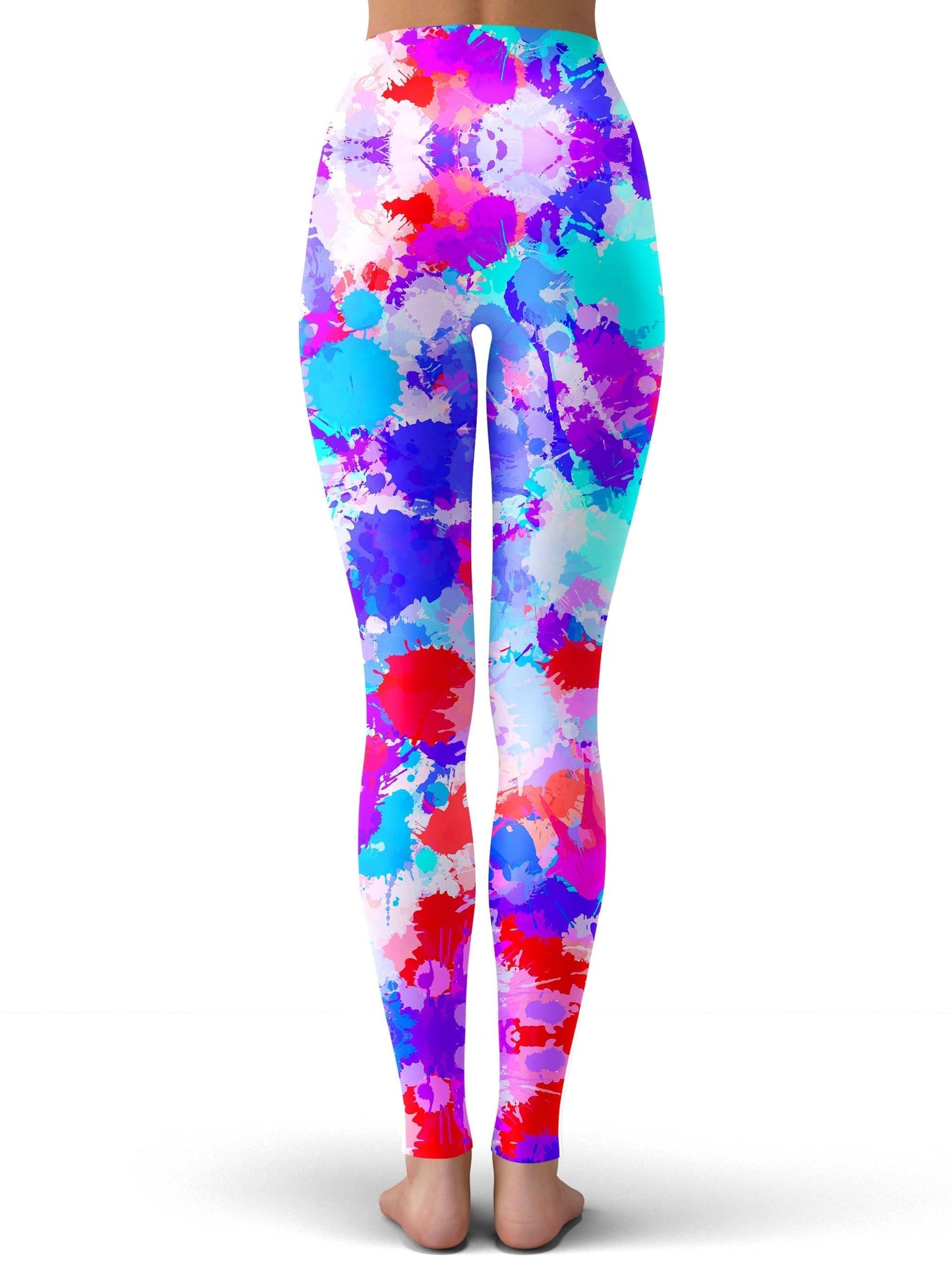Cherry Frost Paint Splatter Leggings, Big Tex Funkadelic, | iEDM