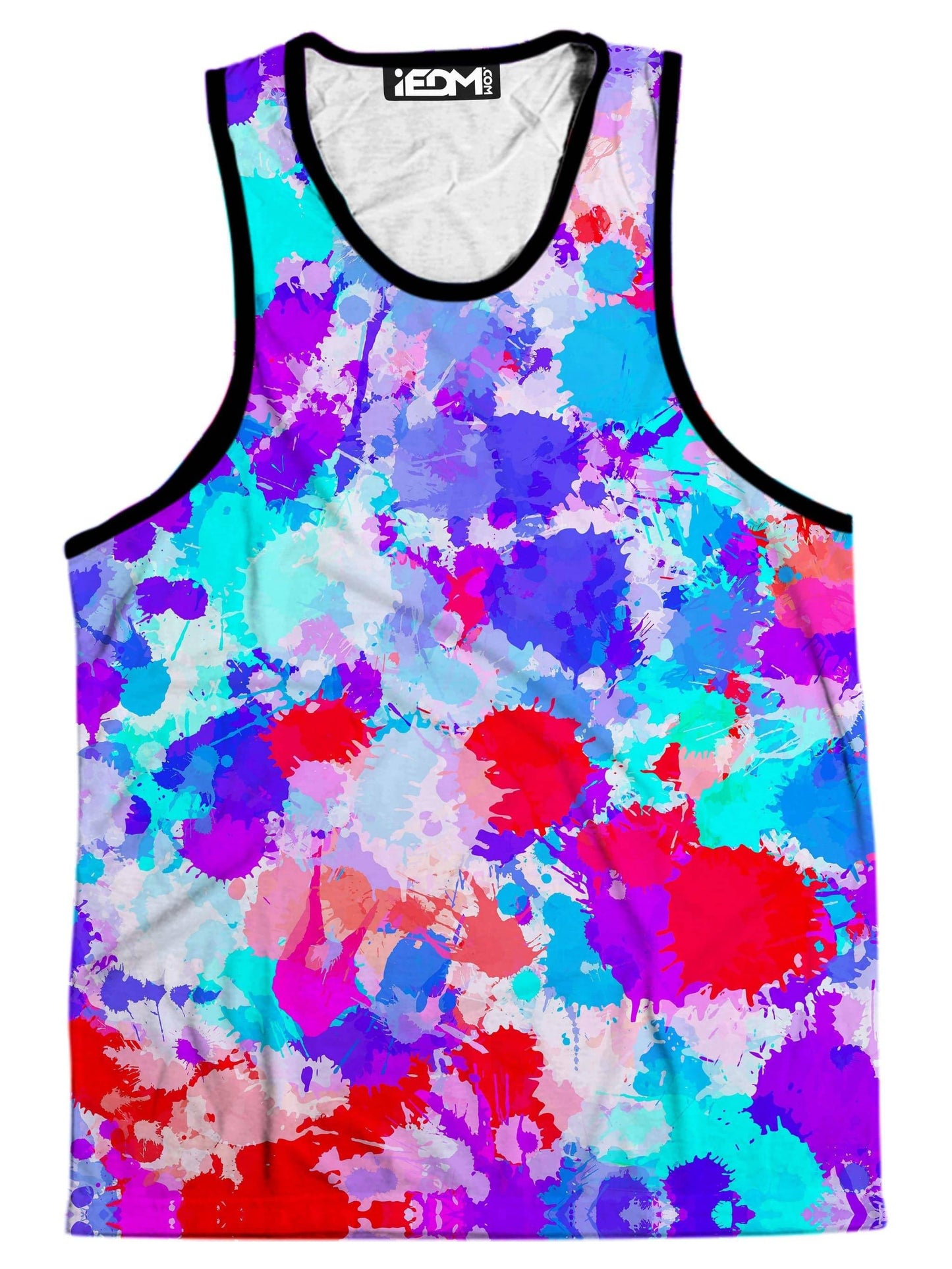 Cherry Frost Paint Splatter Men's Tank, Big Tex Funkadelic, | iEDM