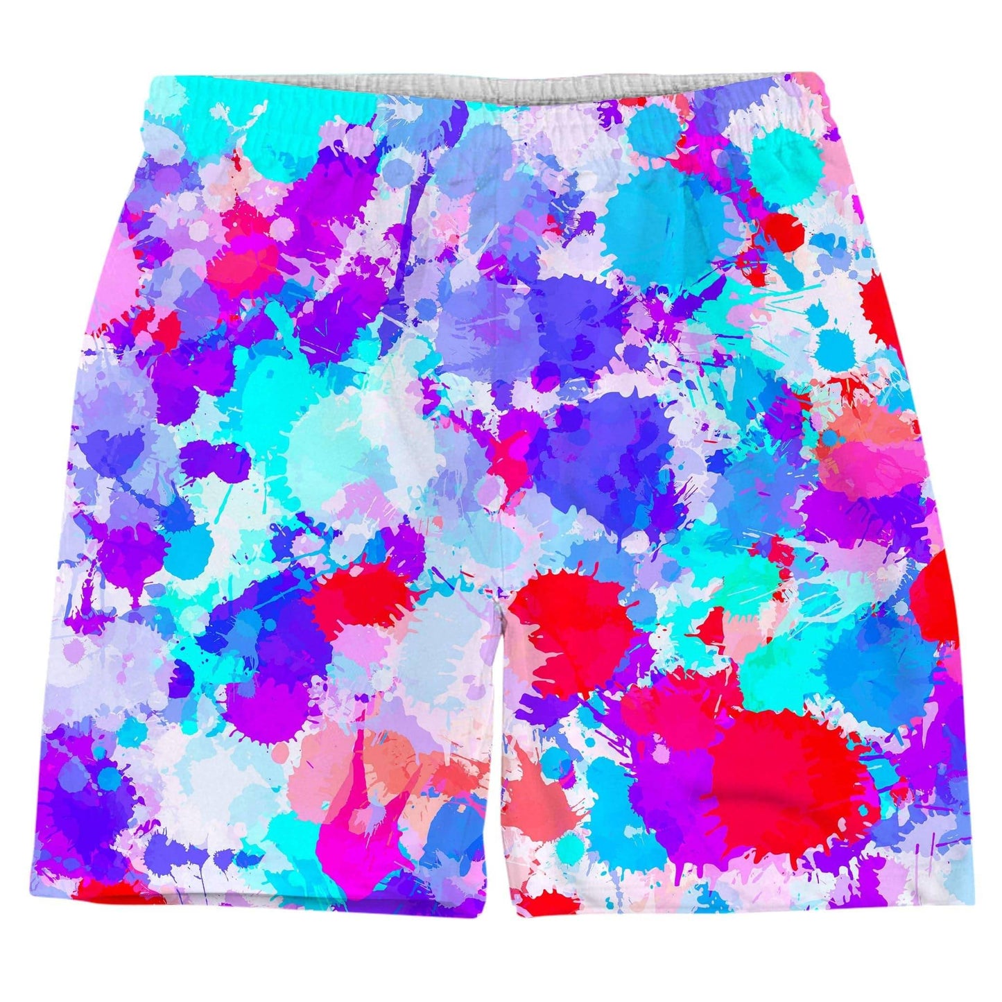 Cherry Frost Paint Splatter Weekend Shorts, Big Tex Funkadelic, | iEDM