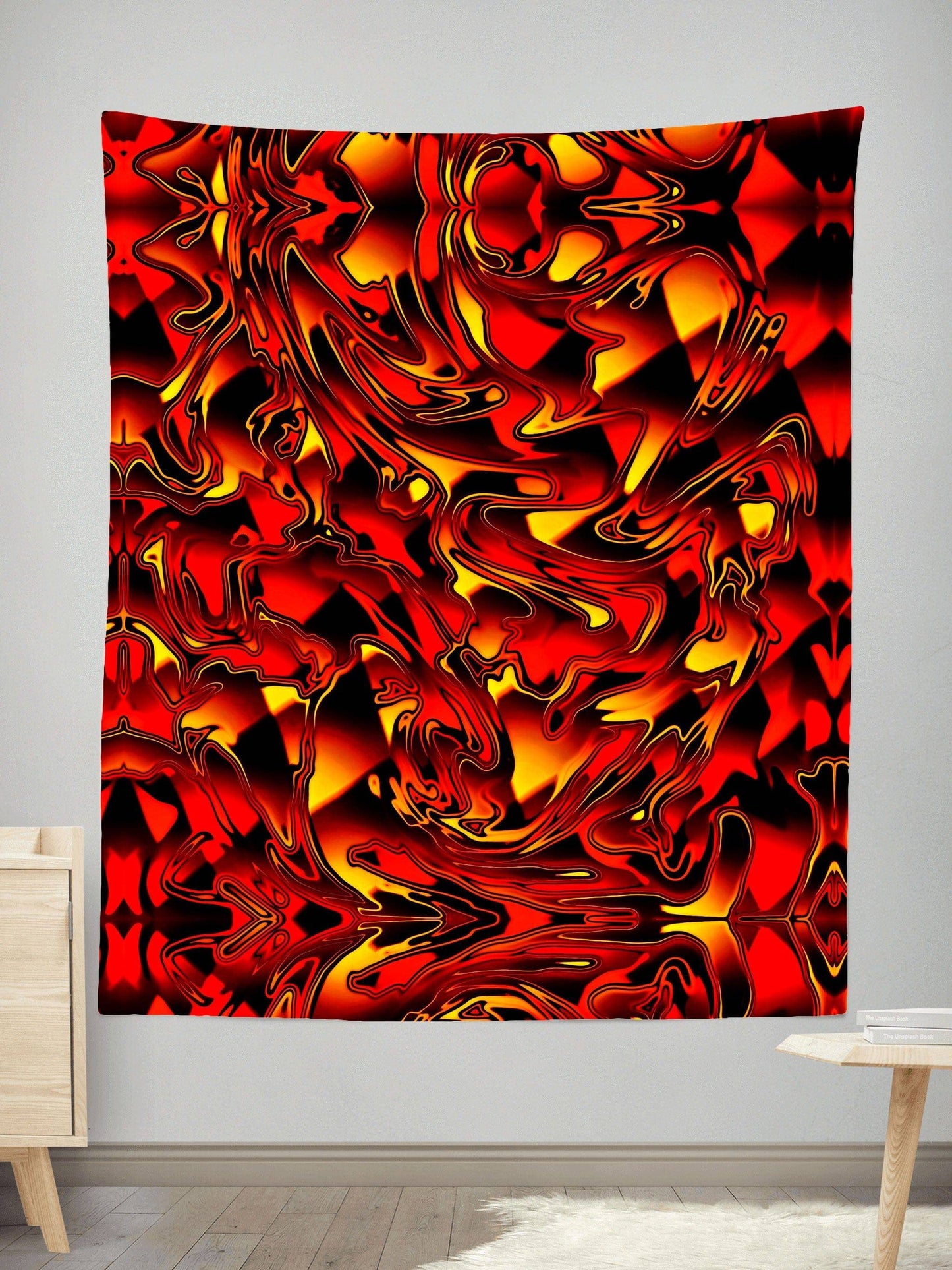 Fire Chromatic Melt Tapestry, Big Tex Funkadelic, | iEDM