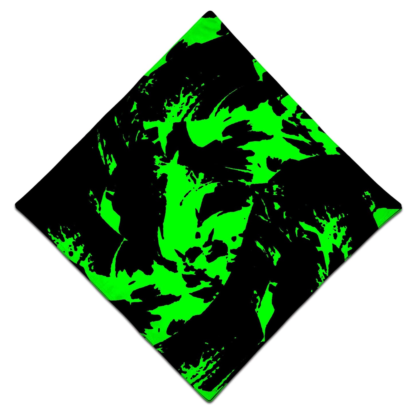 Neon Graffiti Paint Splatter Bandana, Big Tex Funkadelic, | iEDM