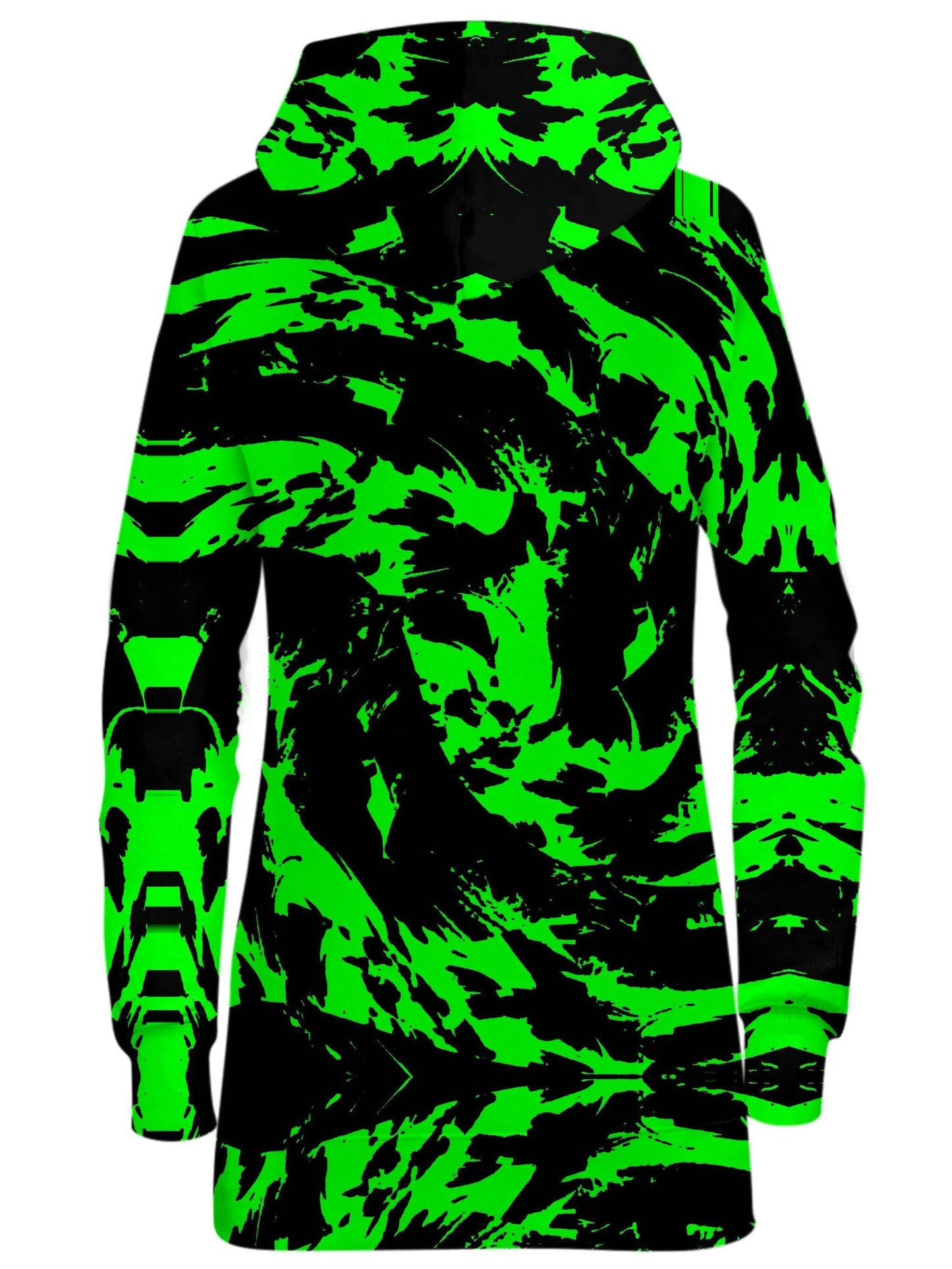 Neon Graffiti Paint Splatter Hoodie Dress, Big Tex Funkadelic, | iEDM