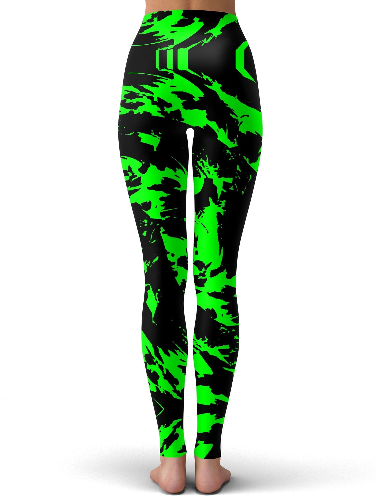 Neon Graffiti Paint Splatter Leggings, Big Tex Funkadelic, | iEDM