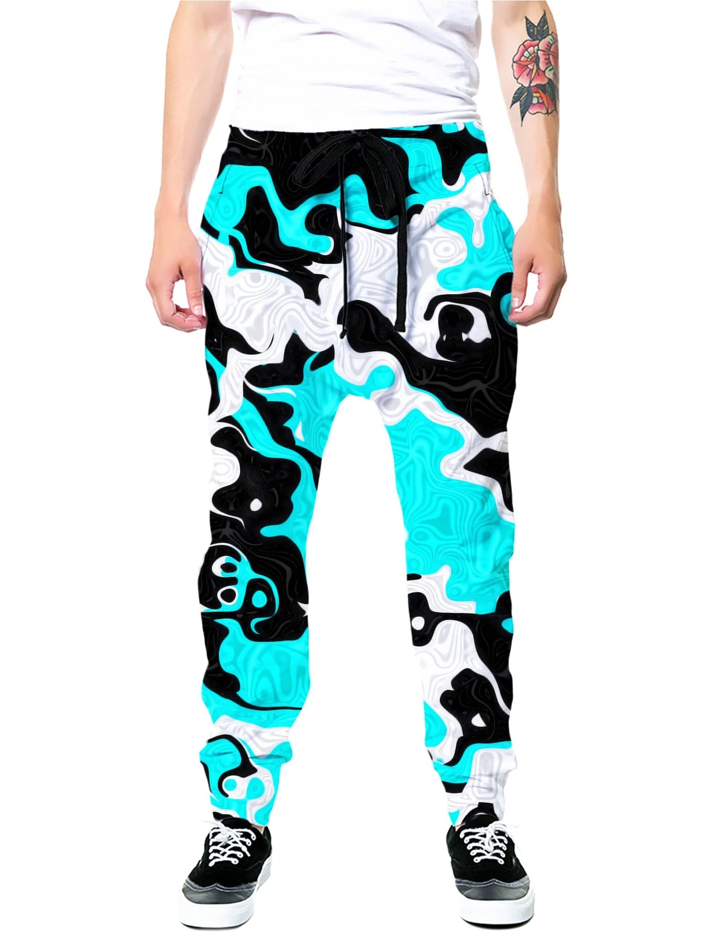 Oil Spill Rave Camo Joggers, Big Tex Funkadelic, | iEDM