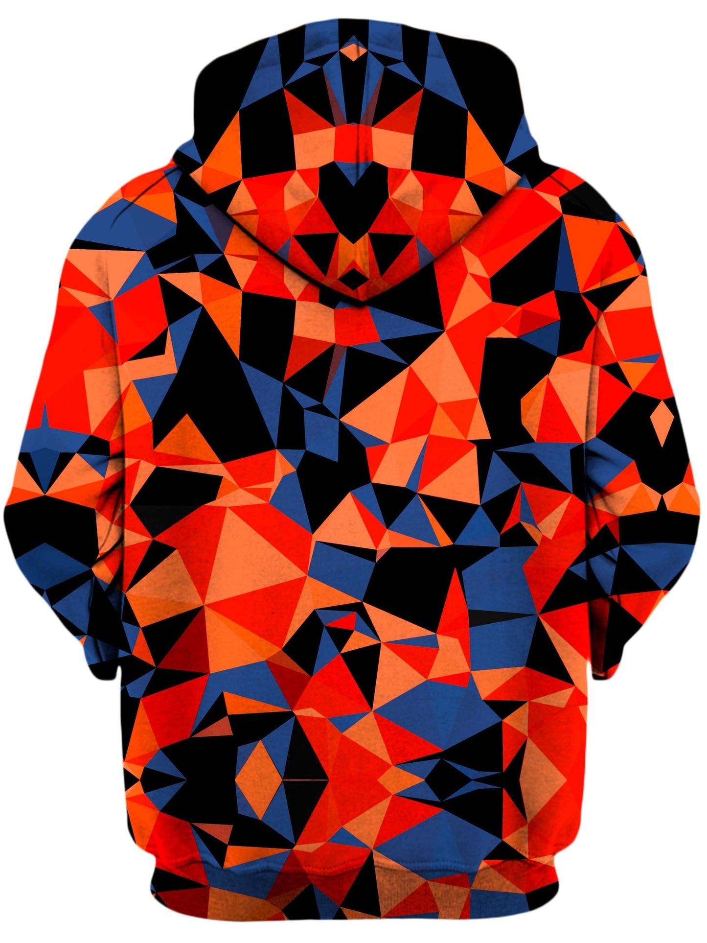 Orange and Black Geo Unisex Hoodie, Big Tex Funkadelic, | iEDM