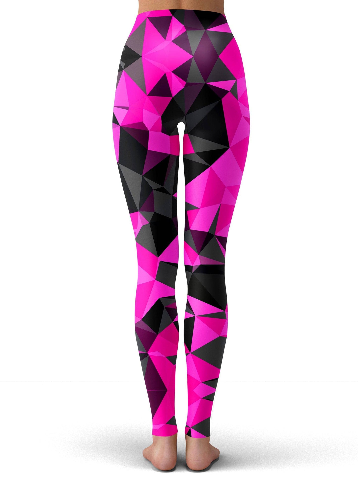 Pink and Black Geo Leggings, Big Tex Funkadelic, | iEDM