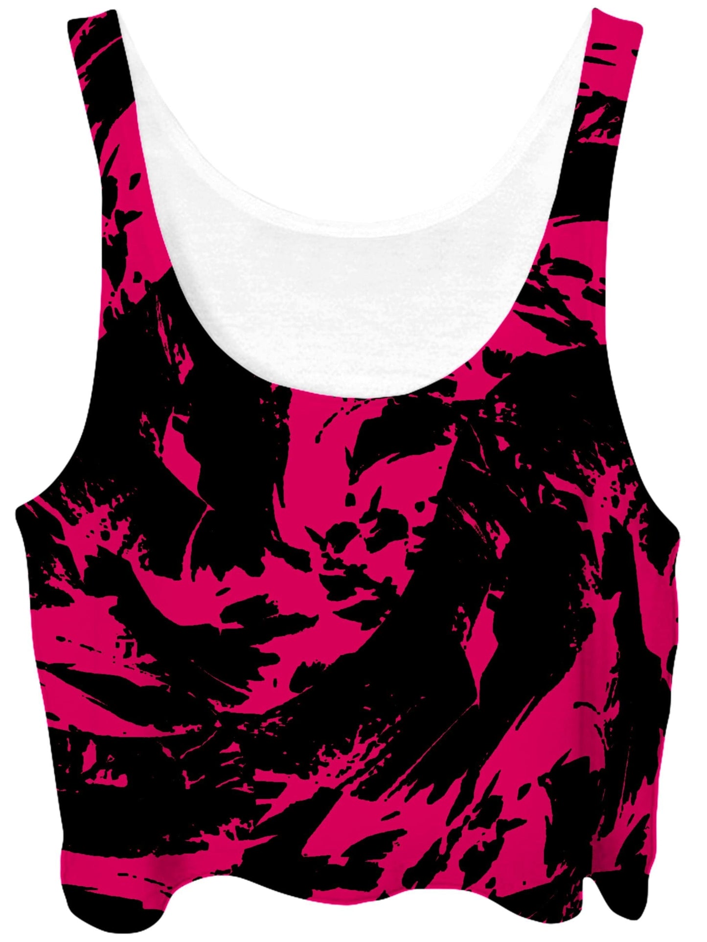 Pink Swirl Crop Top, Big Tex Funkadelic, | iEDM