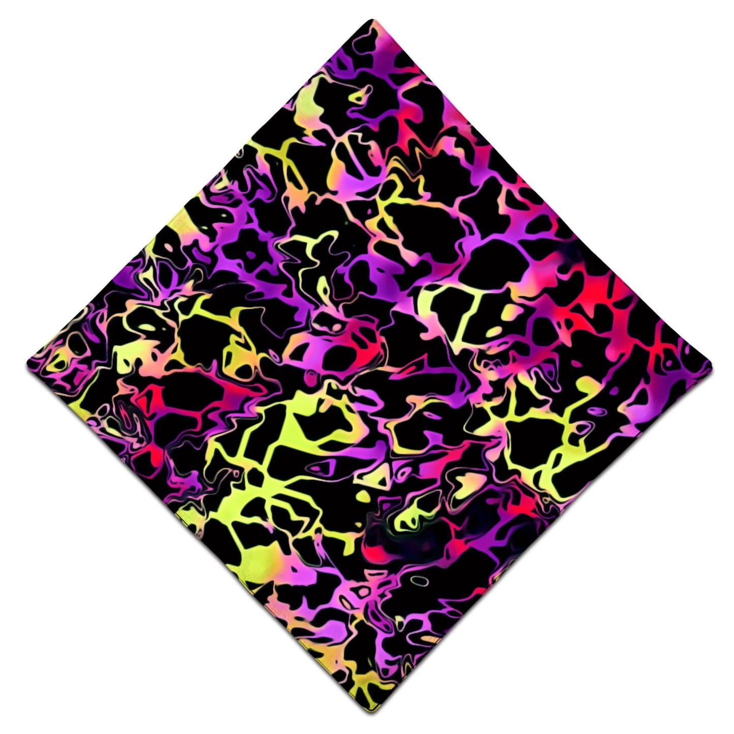 Psychedelic Rainbow Leopard Bandana, Big Tex Funkadelic, | iEDM