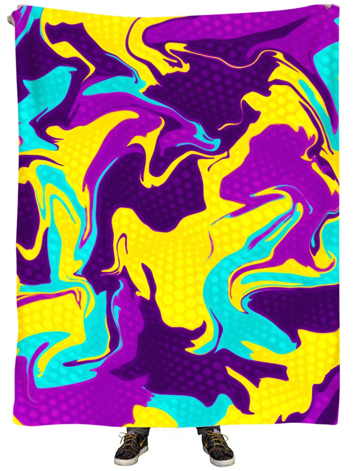 Psychic Bliss Plush Blanket, Big Tex Funkadelic, | iEDM