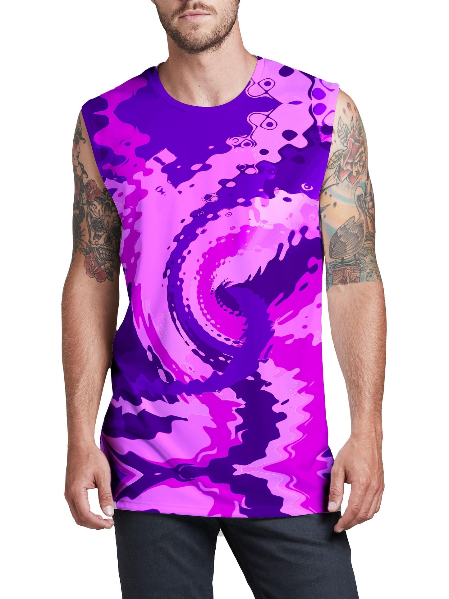 Purple Haze Men's Muscle Tank, Big Tex Funkadelic, | iEDM