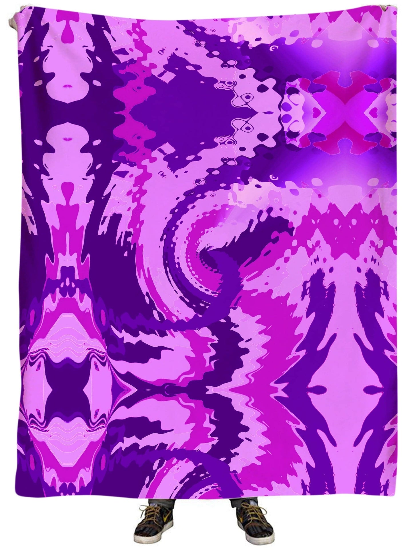 Purple Haze Plush Blanket, Big Tex Funkadelic, | iEDM
