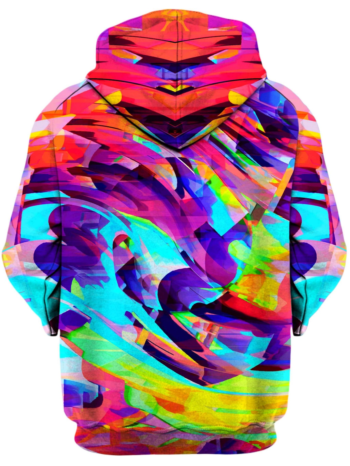 Rainbow Graffiti Explosion Unisex Zip-Up Hoodie, Big Tex Funkadelic, | iEDM