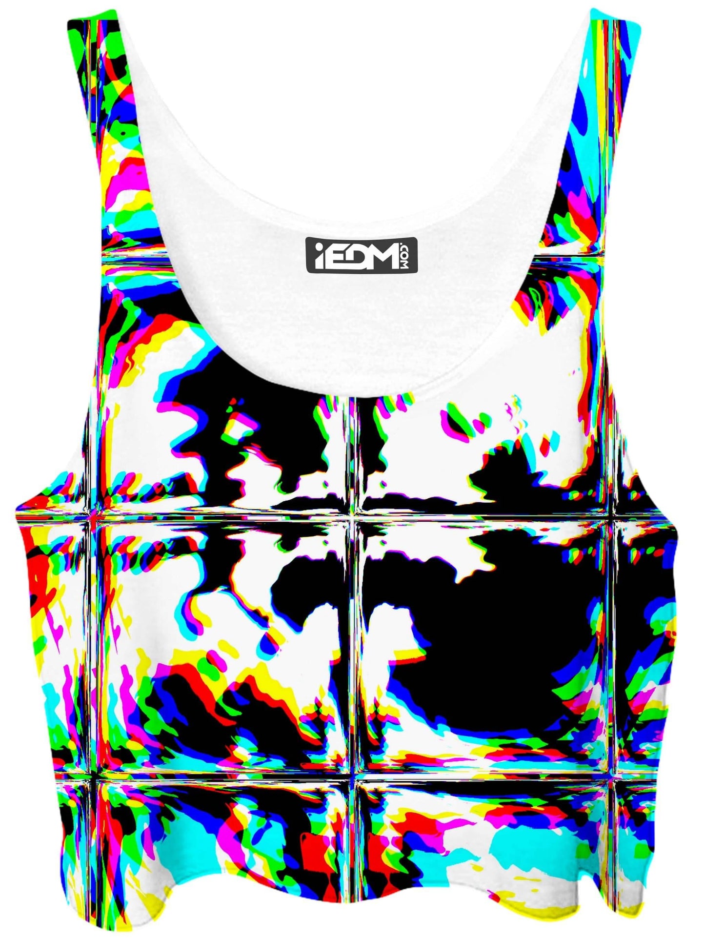 Rave Glitch Og Crop Top, Big Tex Funkadelic, | iEDM