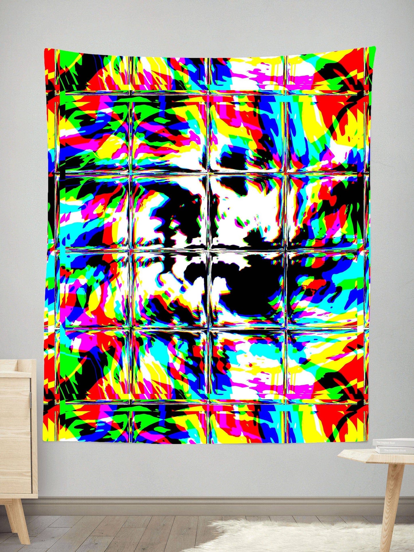 Rave Glitch Og Tapestry, Big Tex Funkadelic, | iEDM