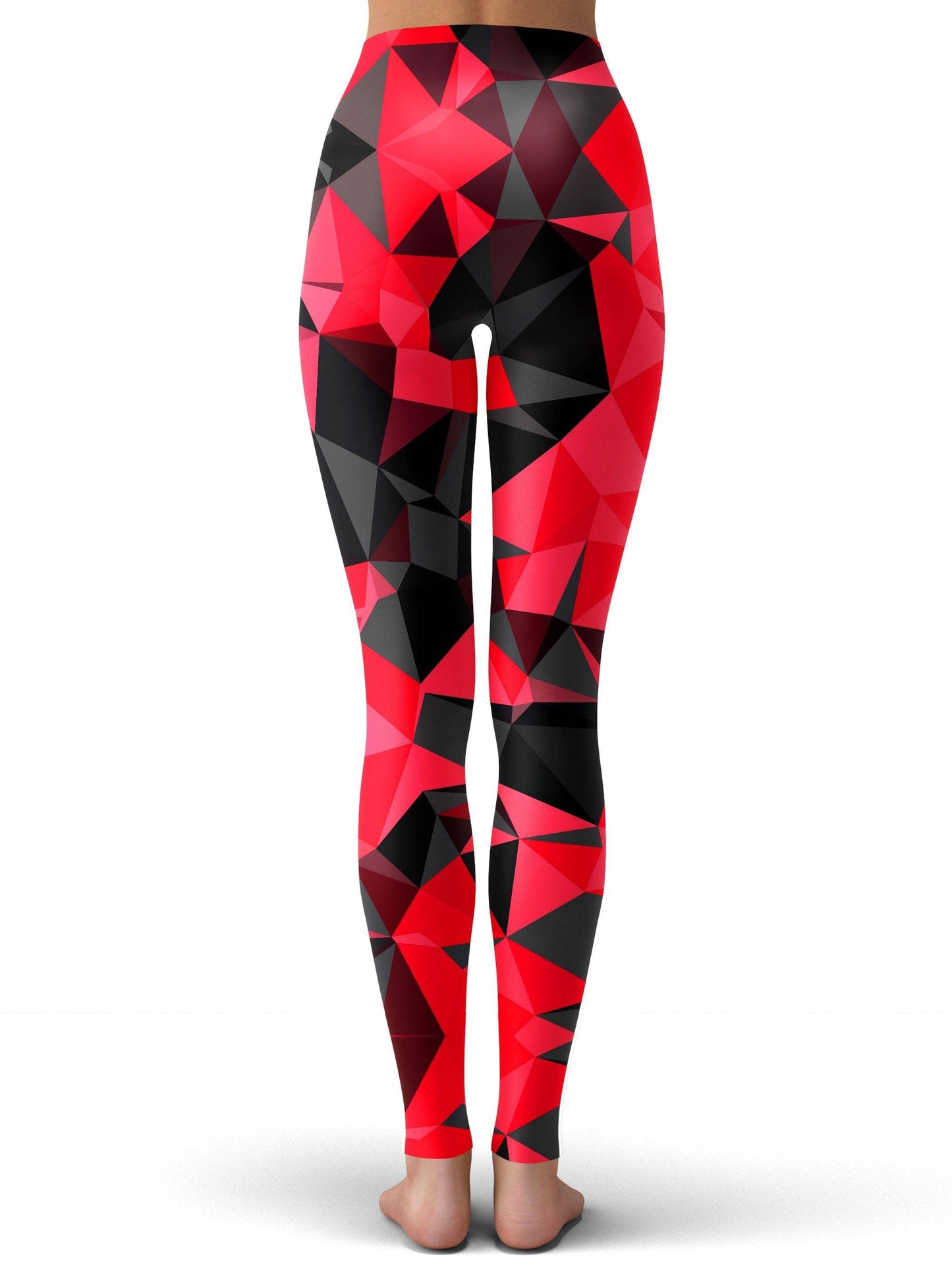 Red and Black Geo Leggings, Big Tex Funkadelic, | iEDM