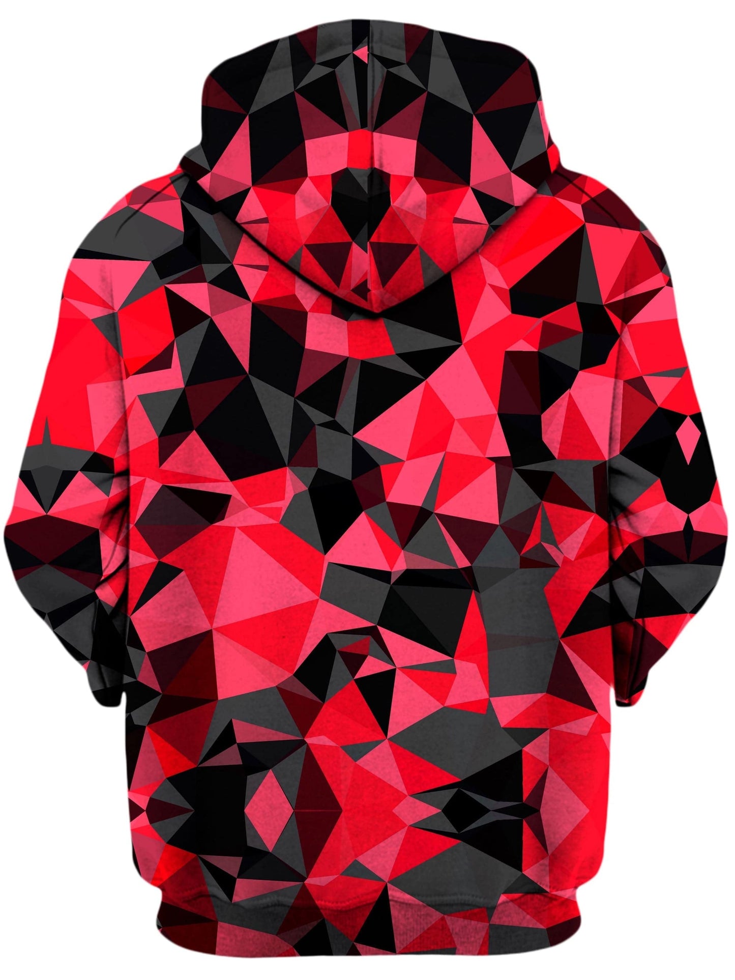 Red and Black Geo Unisex Hoodie, Big Tex Funkadelic, | iEDM