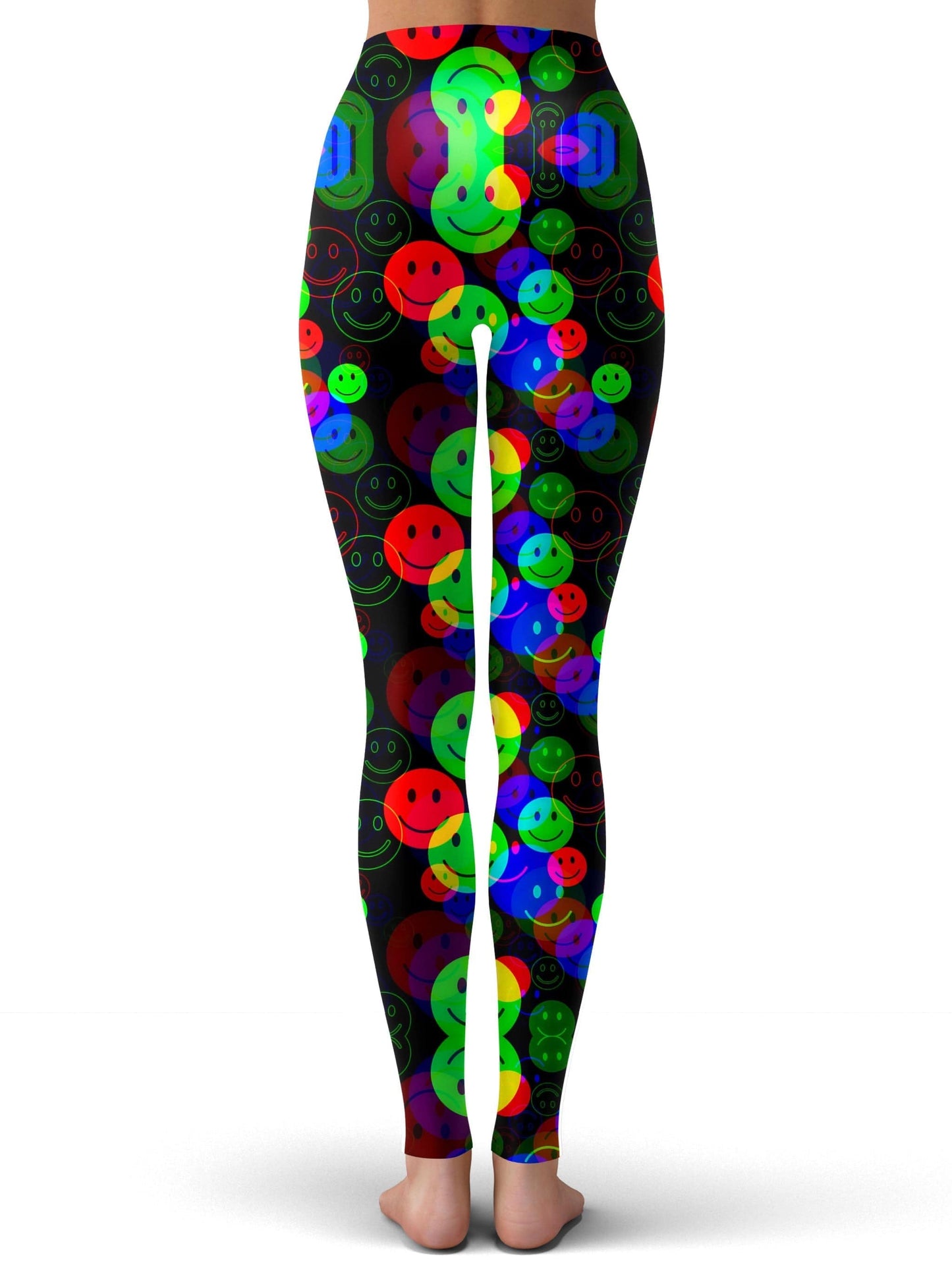 RGB Smile Glitch Leggings, Big Tex Funkadelic, | iEDM