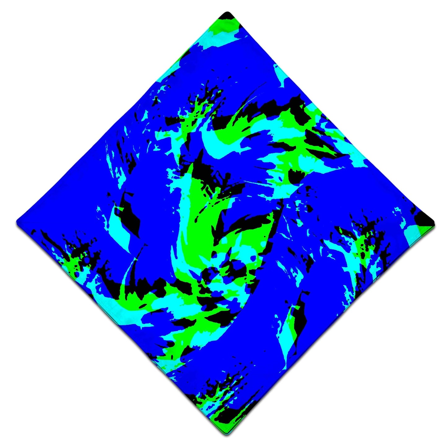 Sea Splatter Rave Graffiti Bandana, Big Tex Funkadelic, | iEDM