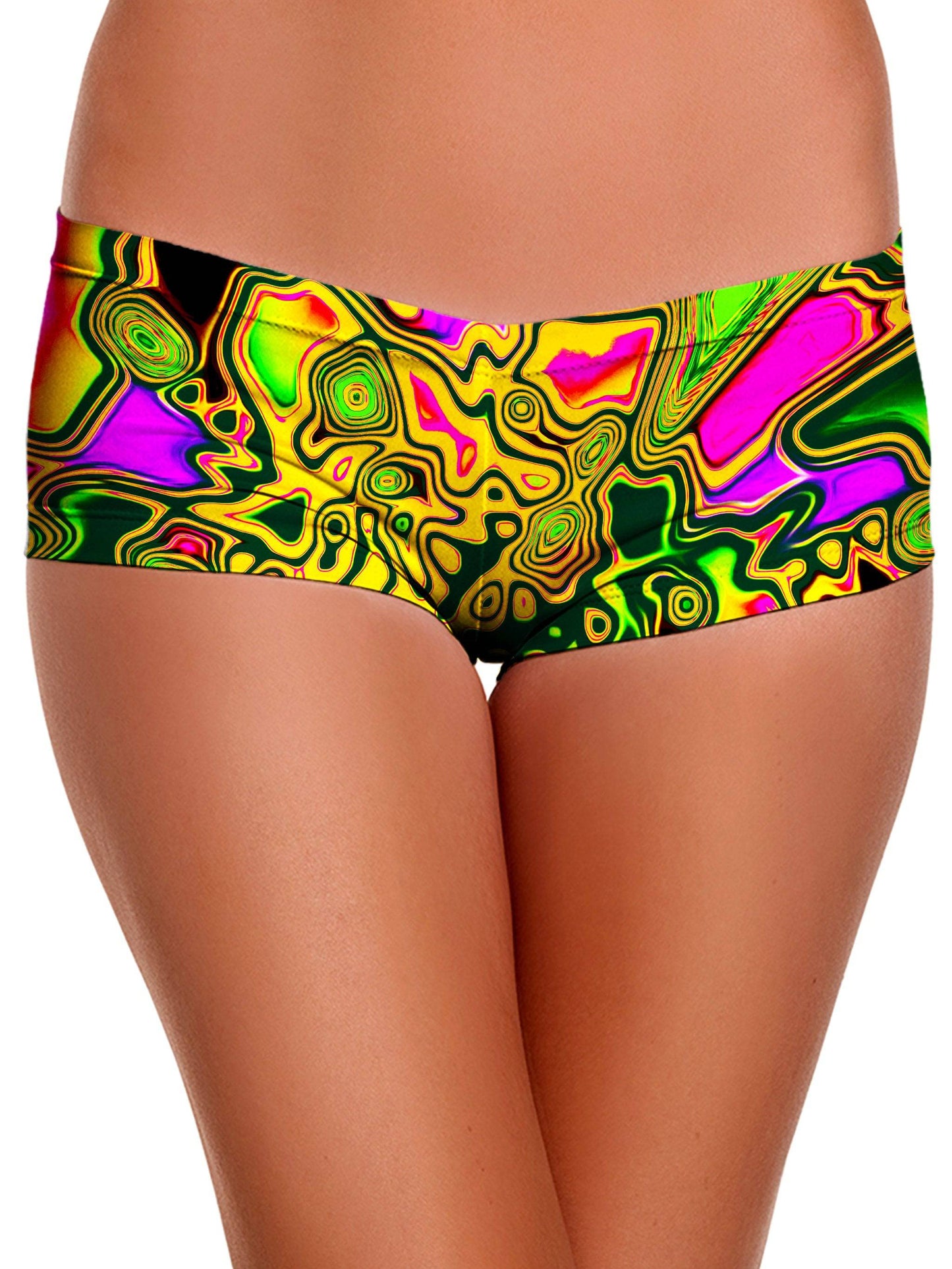 Splash of the 90s Crop Top and Booty Shorts Combo, Big Tex Funkadelic, | iEDM