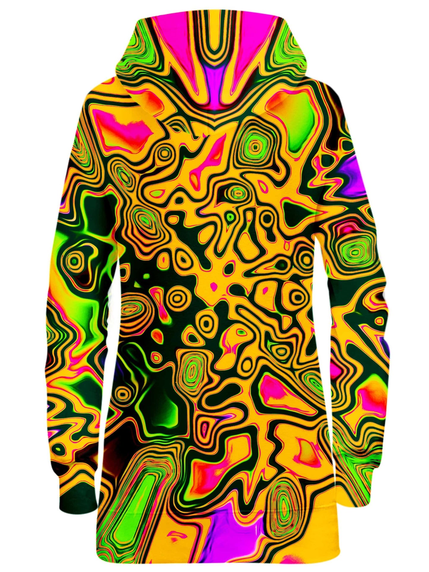 Splash of the 90s Hoodie Dress, Big Tex Funkadelic, | iEDM