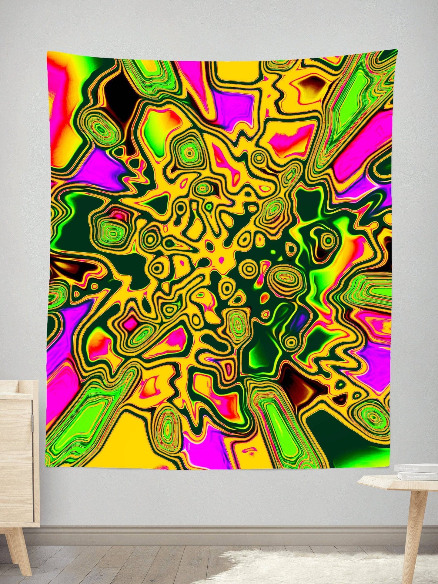 Splash Of The 90s Tapestry, Big Tex Funkadelic, | iEDM