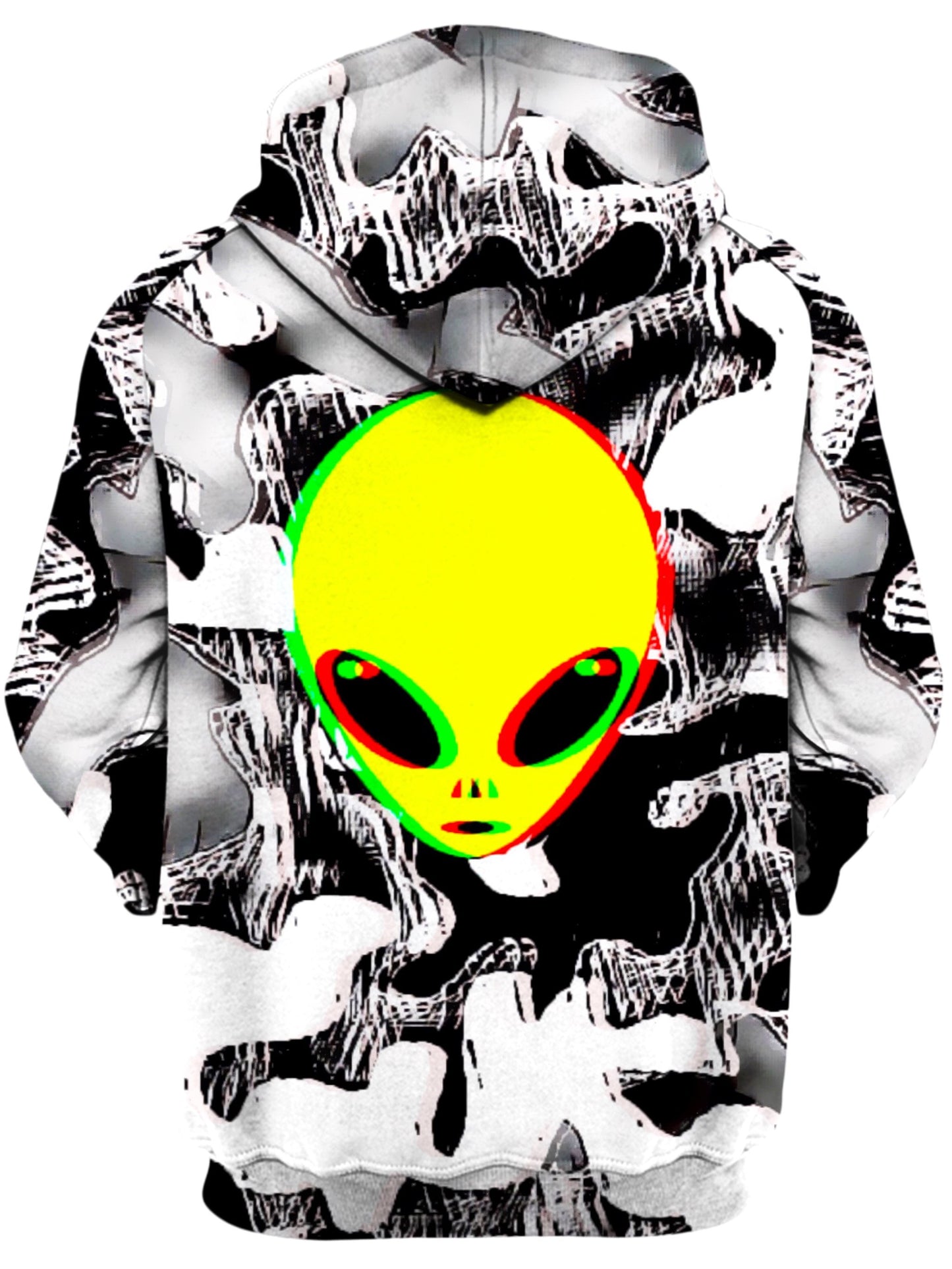 Big Tex Funkadelic Trippy Alien Unisex Hoodie - iEDM