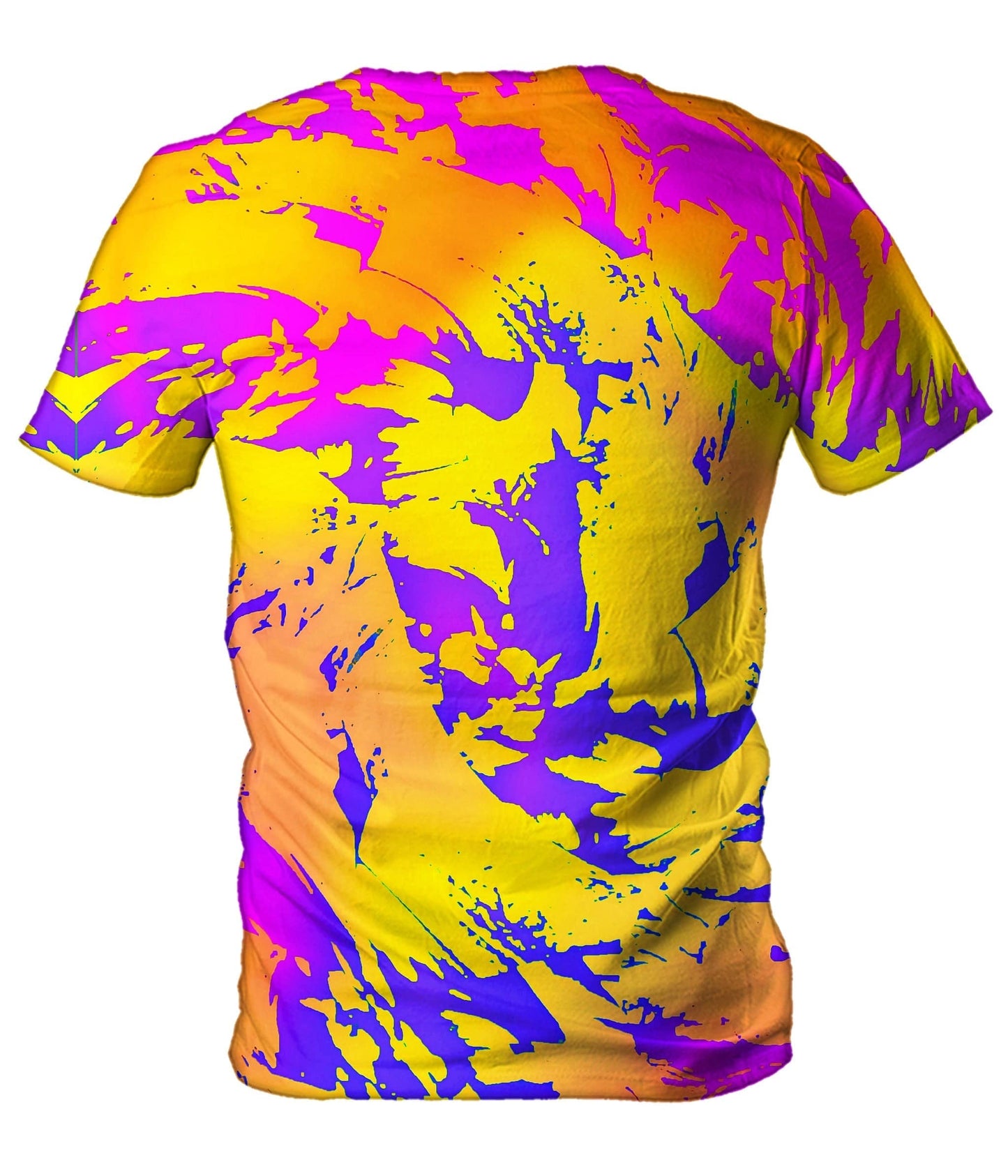 Tropical Ombre Paint Splatter Graffiti Men's T-Shirt, Big Tex Funkadelic, | iEDM