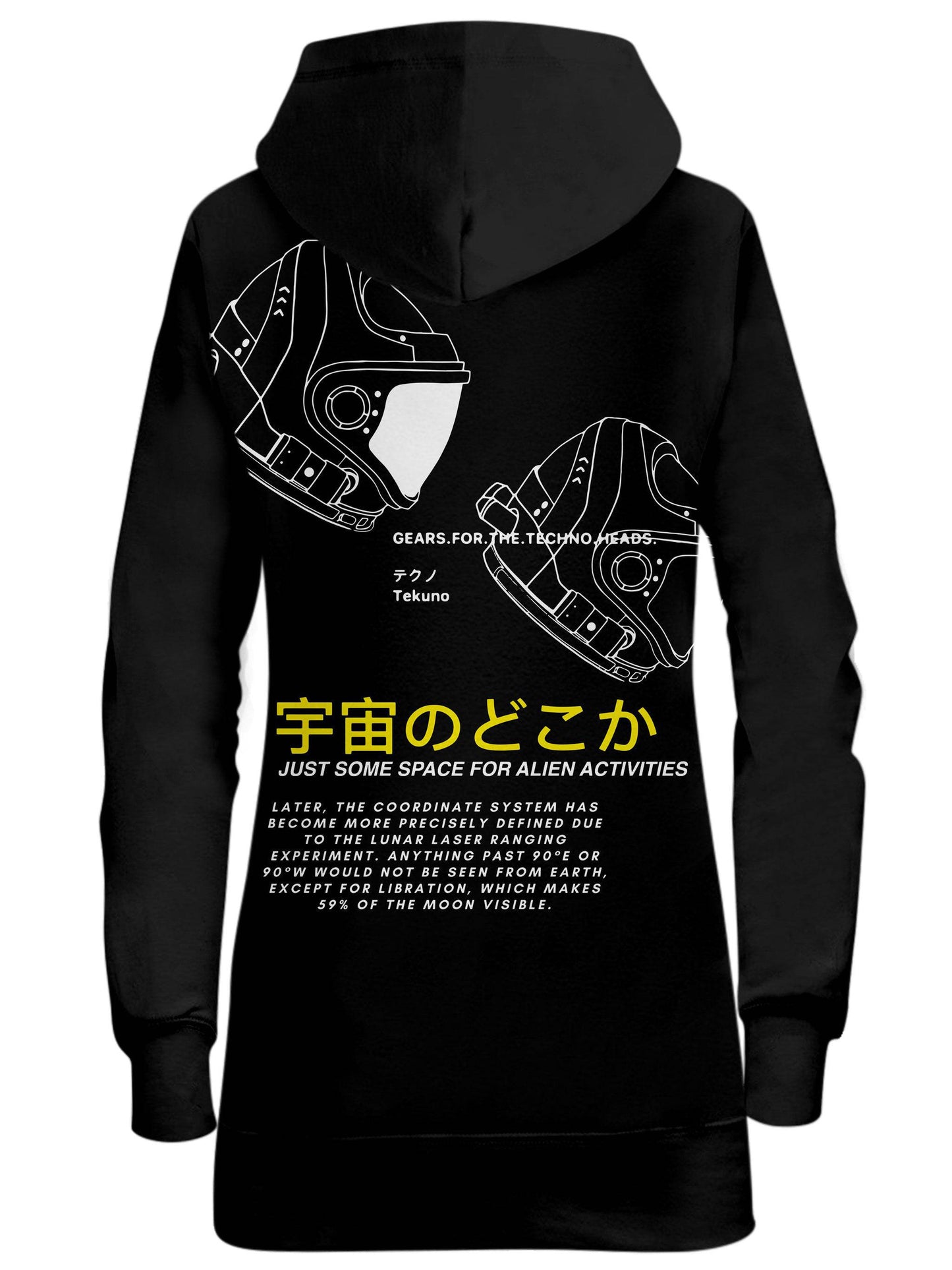Space Man Hoodie Dress, Blacknote, | iEDM