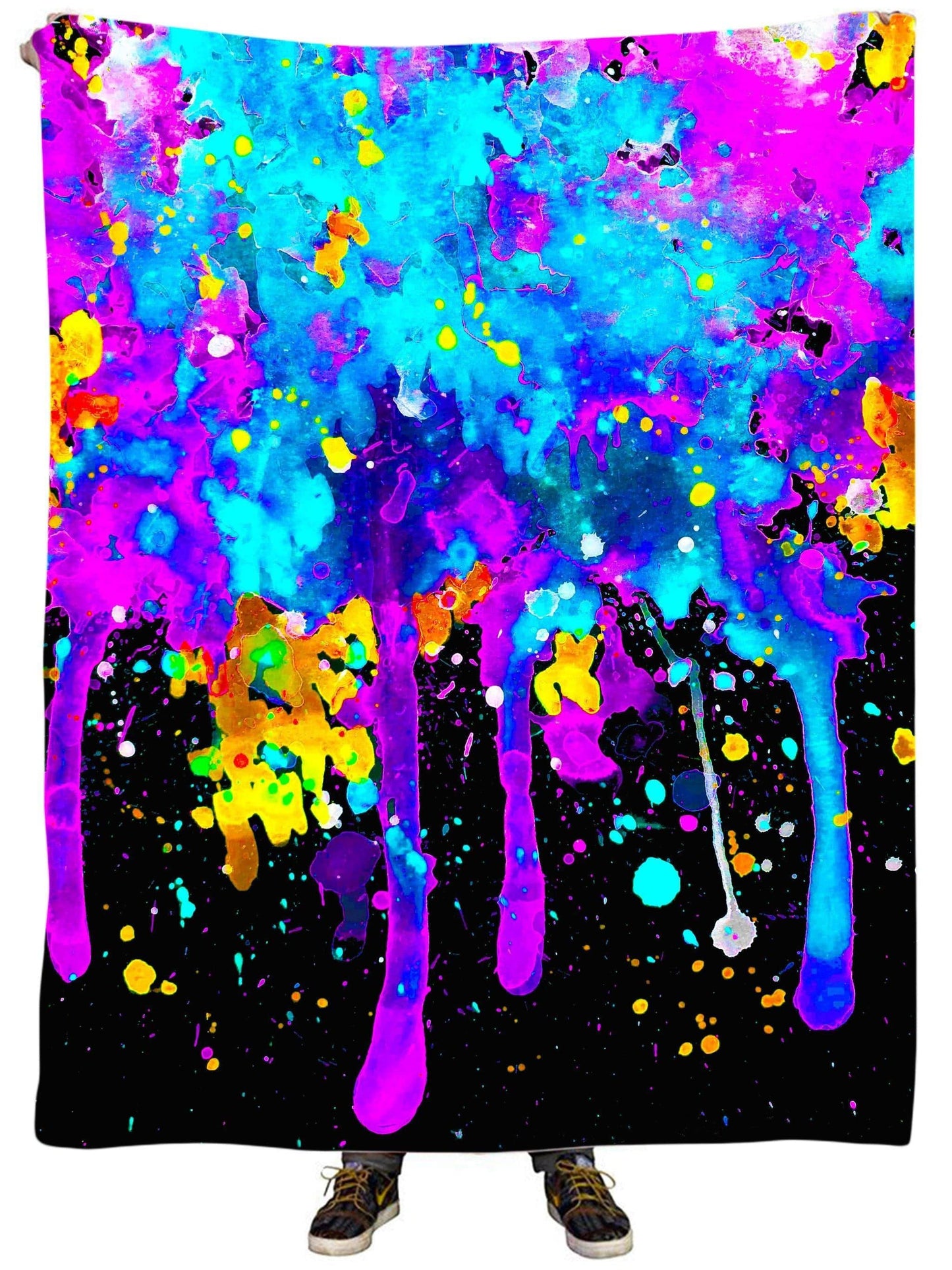 Abstract Plush Blanket, BrizBazaar, | iEDM