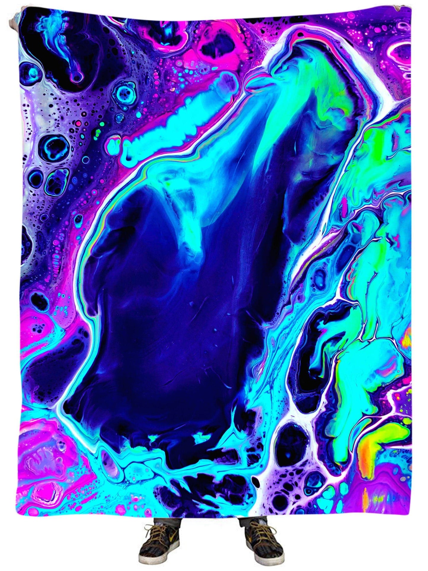 Aqua Daze Plush Blanket, BrizBazaar, | iEDM