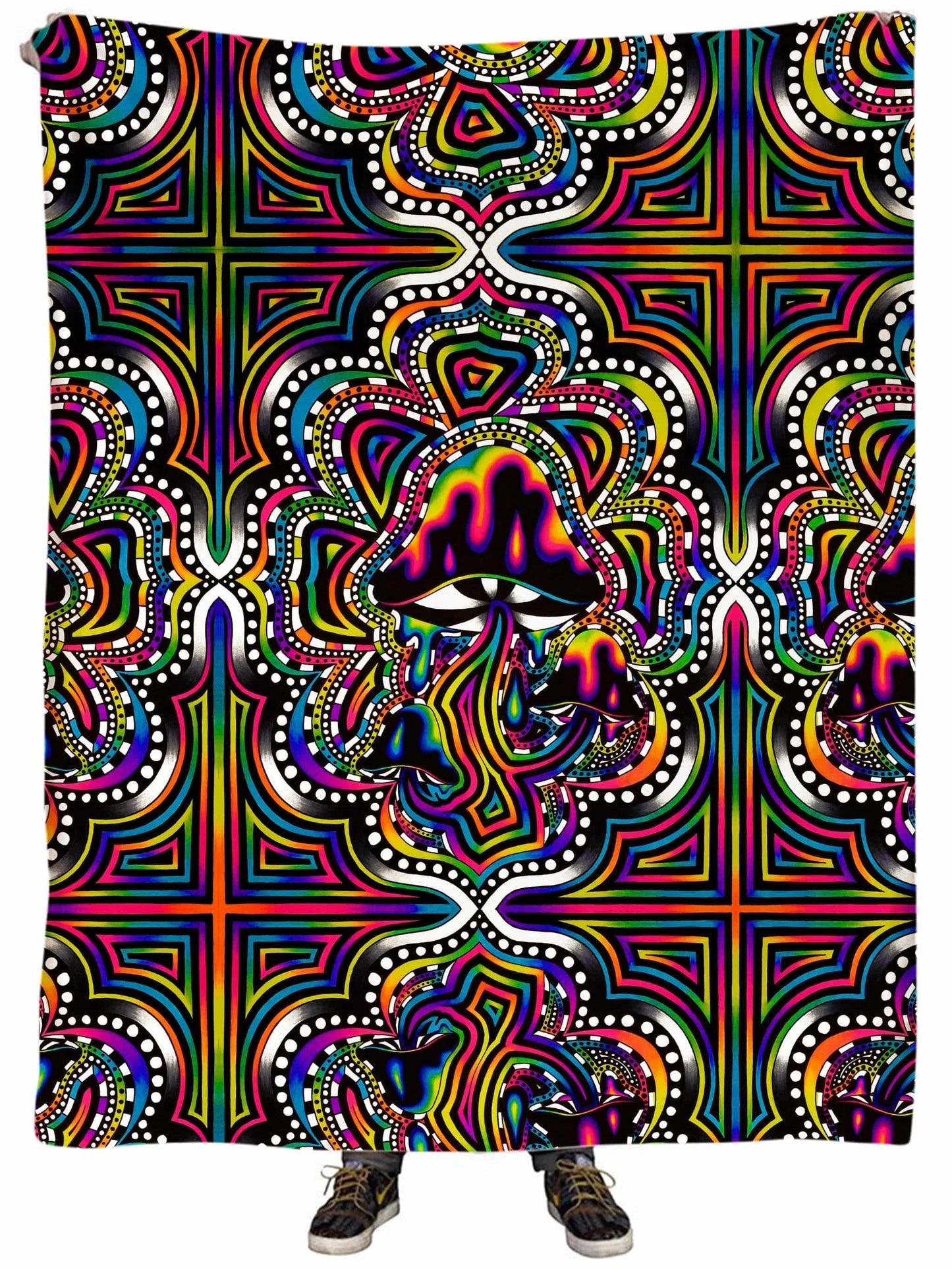 Briz Shroomz Plush Blanket, BrizBazaar, | iEDM