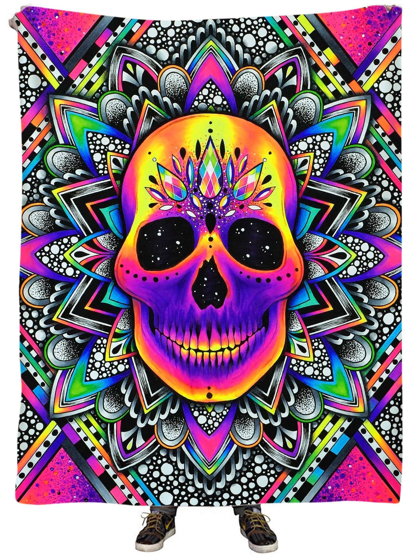 Burnout Plush Blanket, BrizBazaar, | iEDM