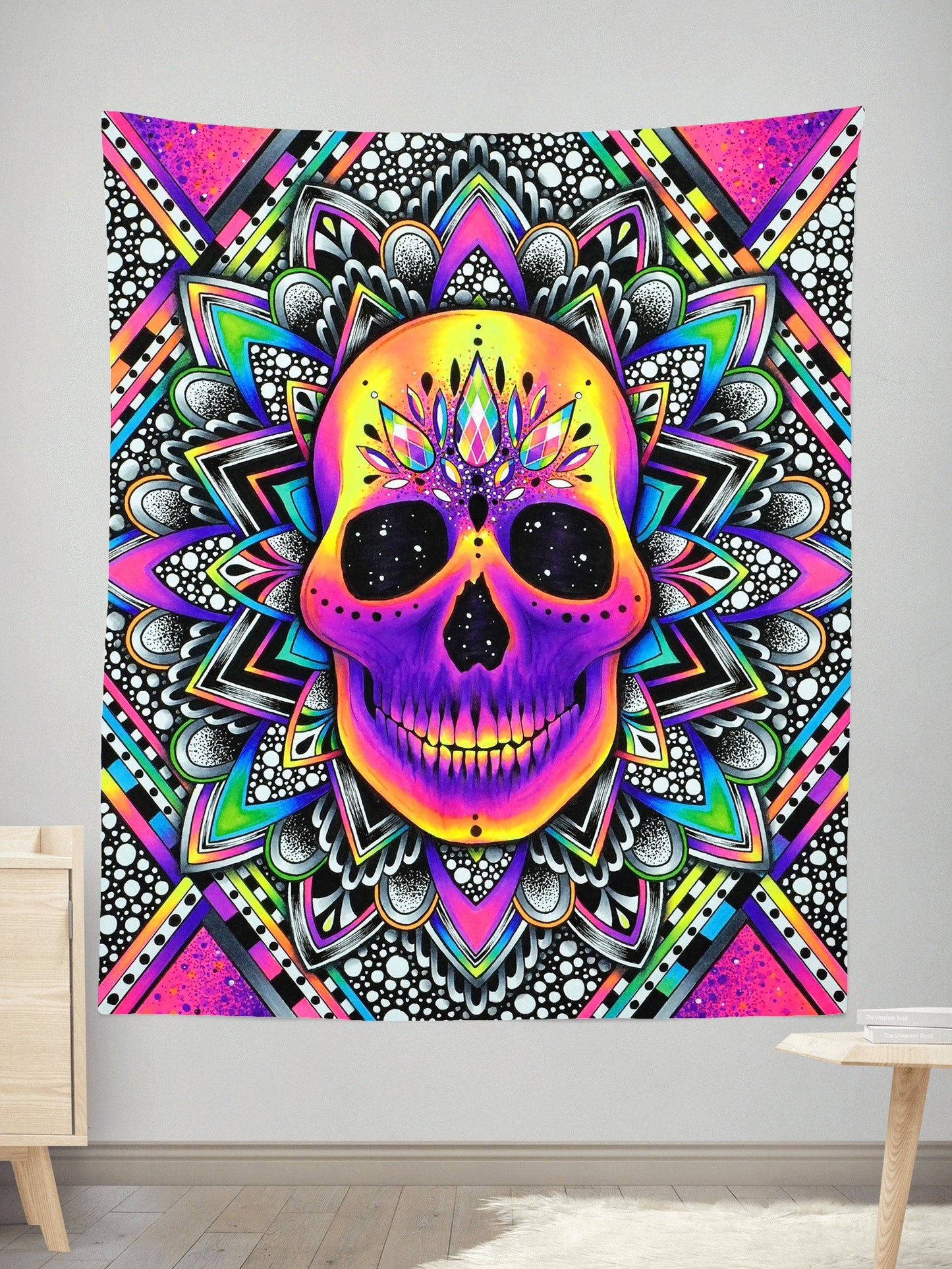 Burnout Tapestry, BrizBazaar, | iEDM