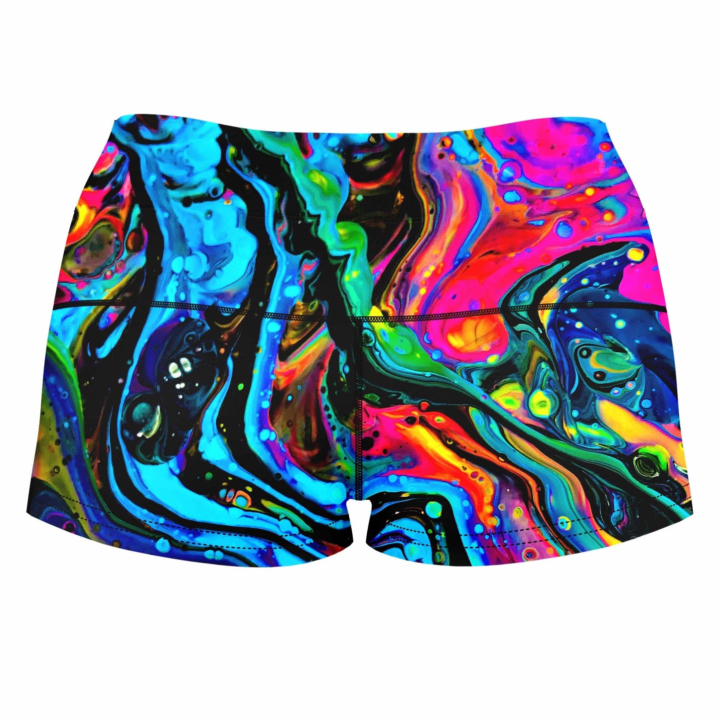 Funkadelic High-Waisted Women's Shorts, BrizBazaar, | iEDM