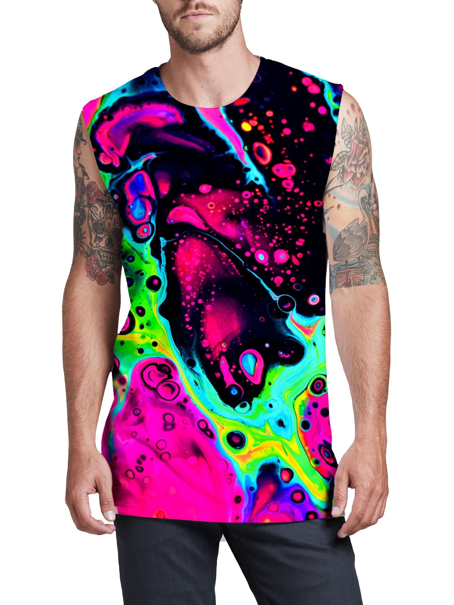 Heart Men's Muscle Tank, BrizBazaar, | iEDM