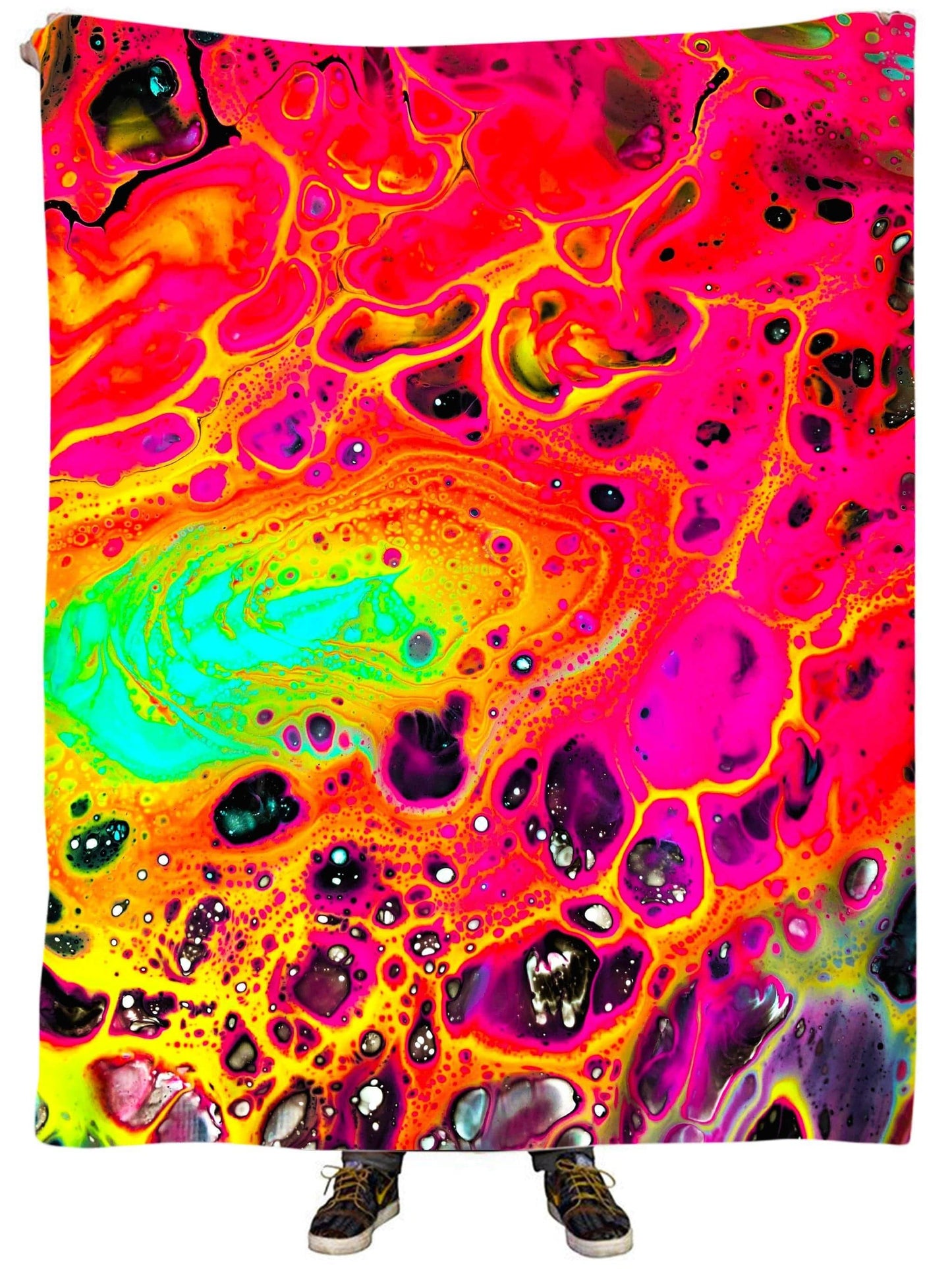 Lava Trip Plush Blanket, BrizBazaar, | iEDM