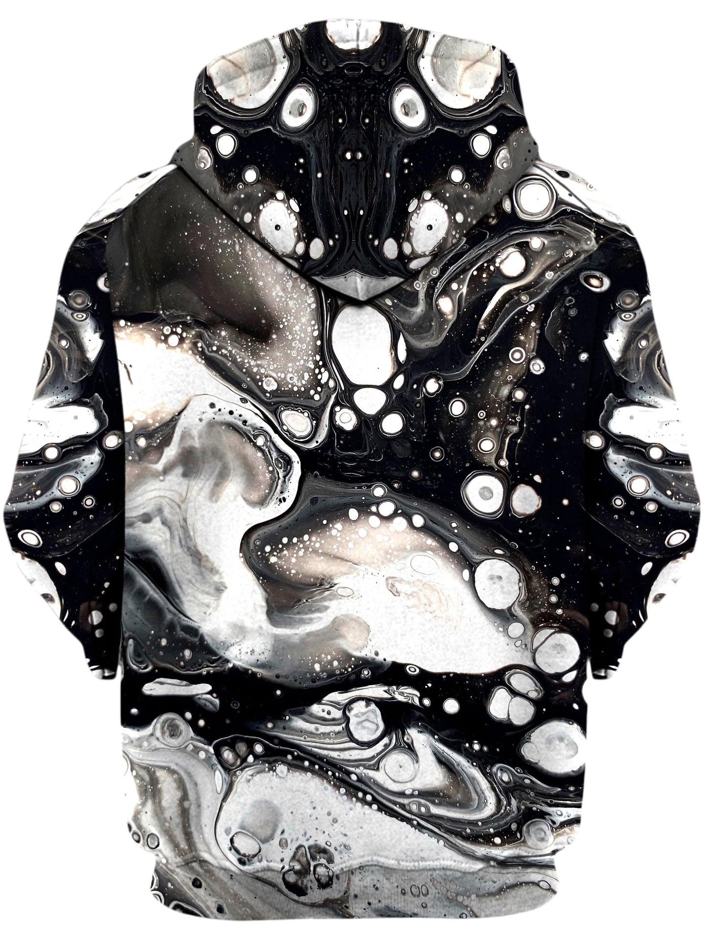 Monochrome Melt Unisex Hoodie, BrizBazaar, | iEDM