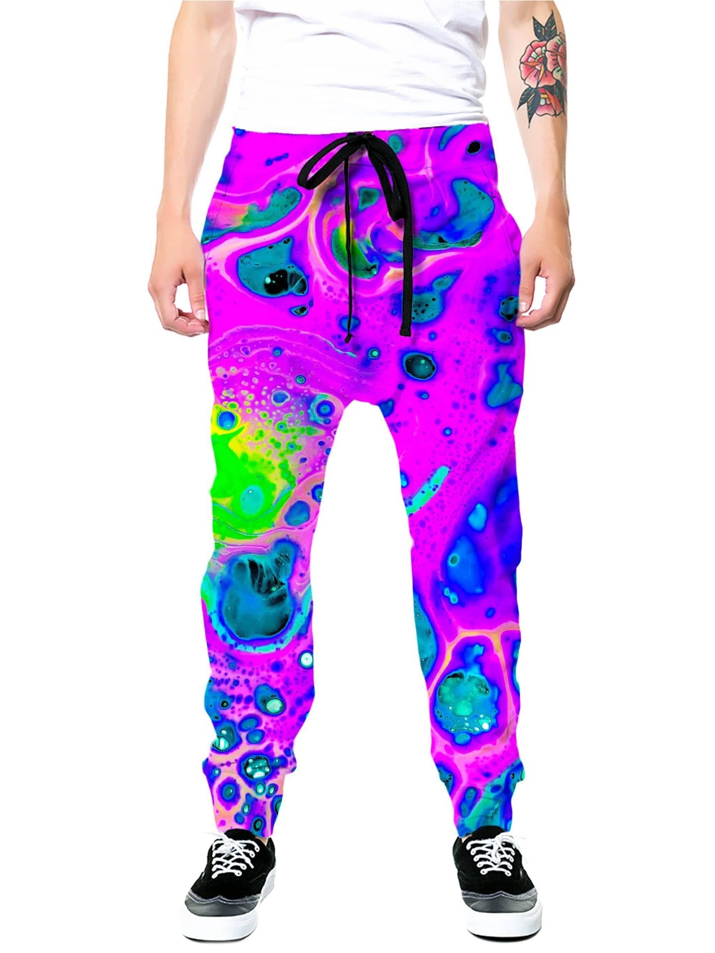 Neon Drip Joggers, BrizBazaar, | iEDM
