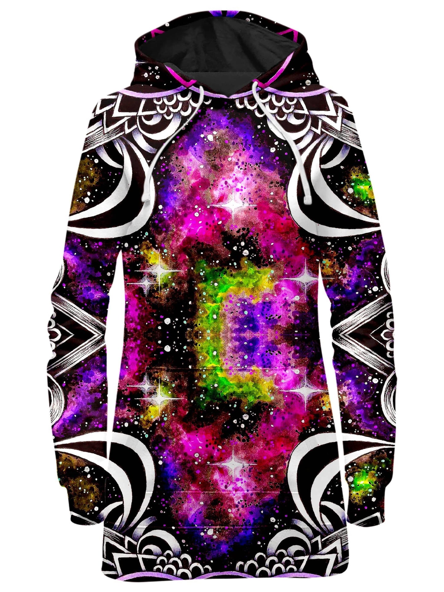 Oracle of Life 2.0 Hoodie Dress and Leggings Combo, BrizBazaar, | iEDM