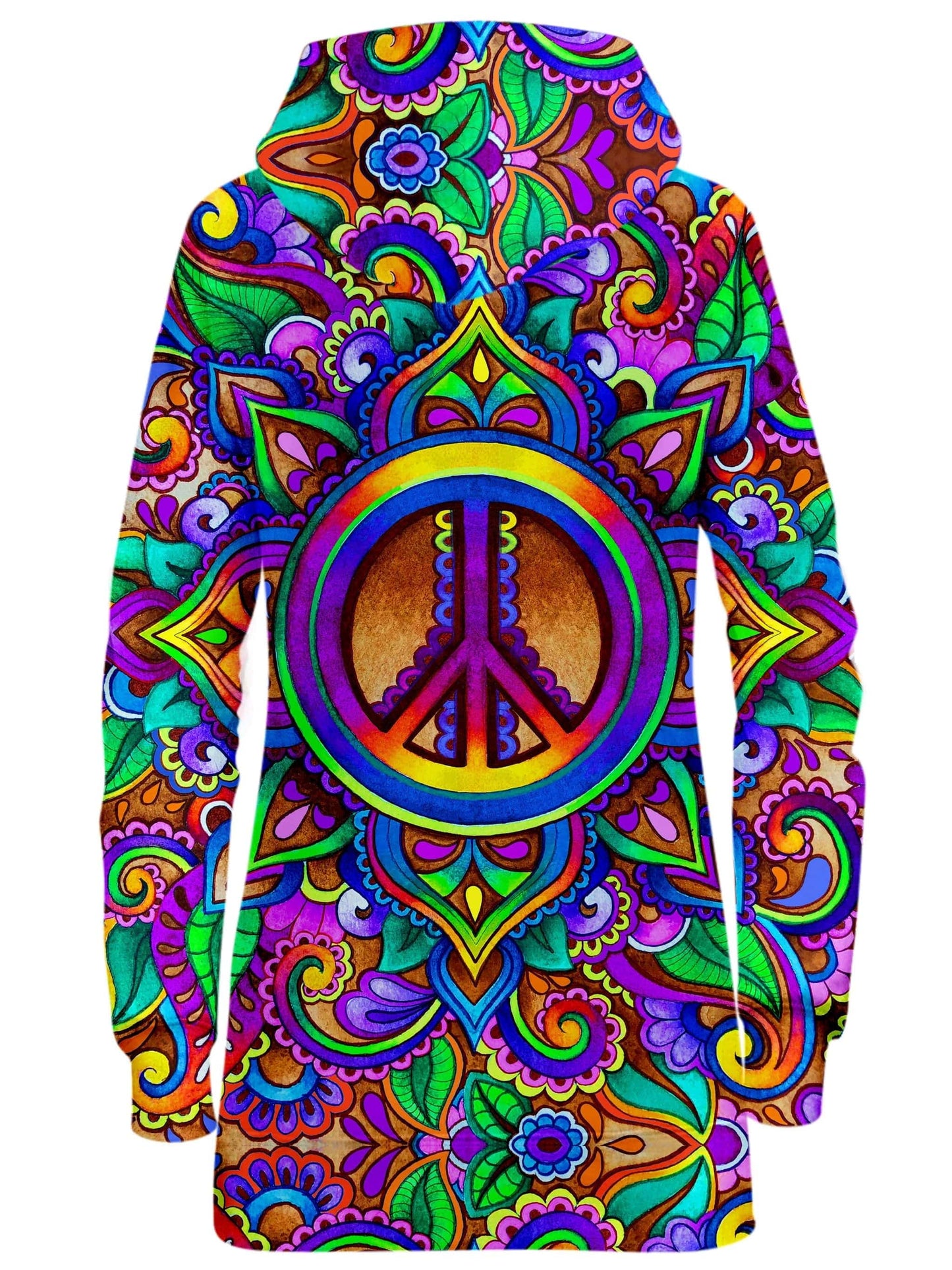 Peace Stock Hoodie Dress, BrizBazaar, | iEDM