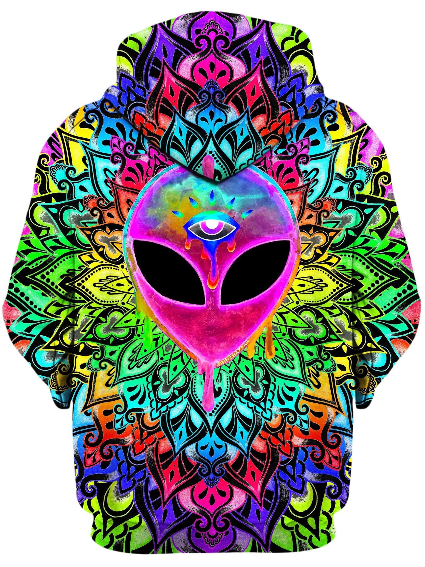 Psy Alien Pink Unisex Hoodie, BrizBazaar, | iEDM