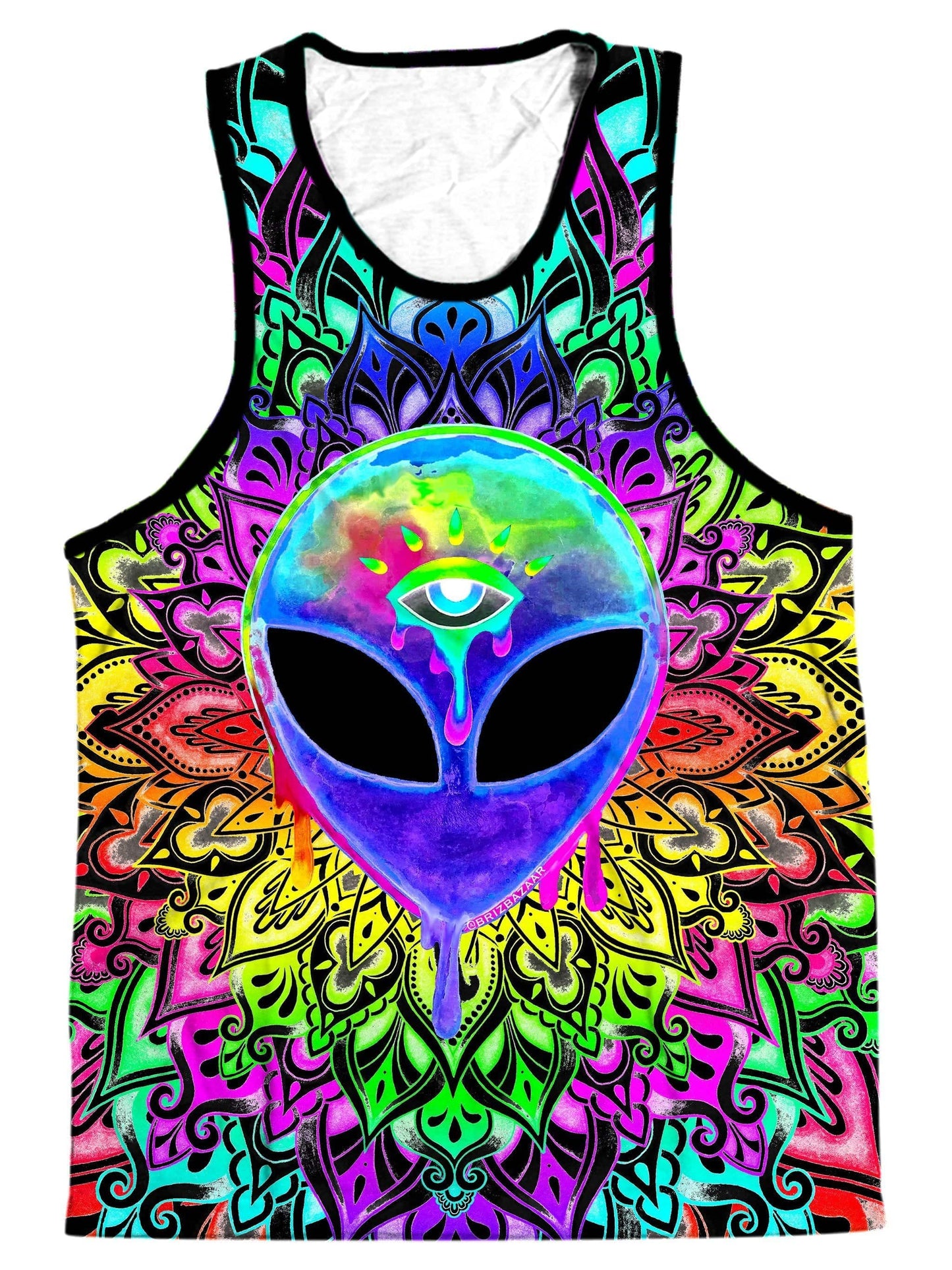 Psy Alien Purple Men's Tank, BrizBazaar, | iEDM
