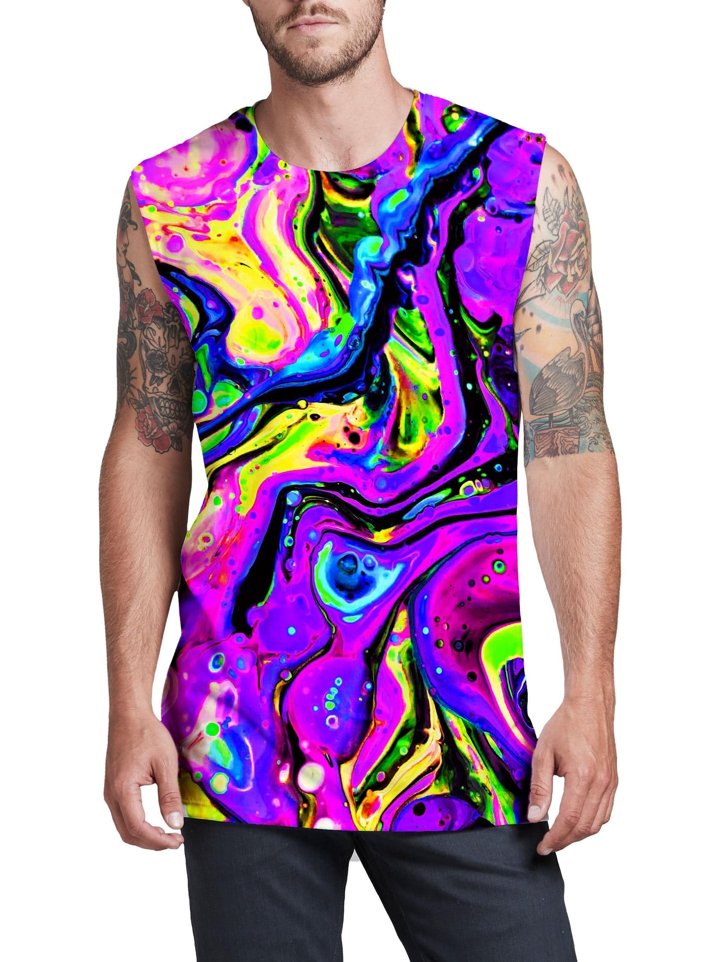 Purple Funk Men's Muscle Tank, BrizBazaar, | iEDM