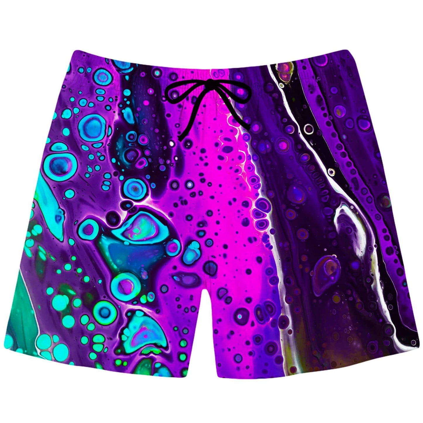 Purple Trip Swim Trunks, BrizBazaar, | iEDM