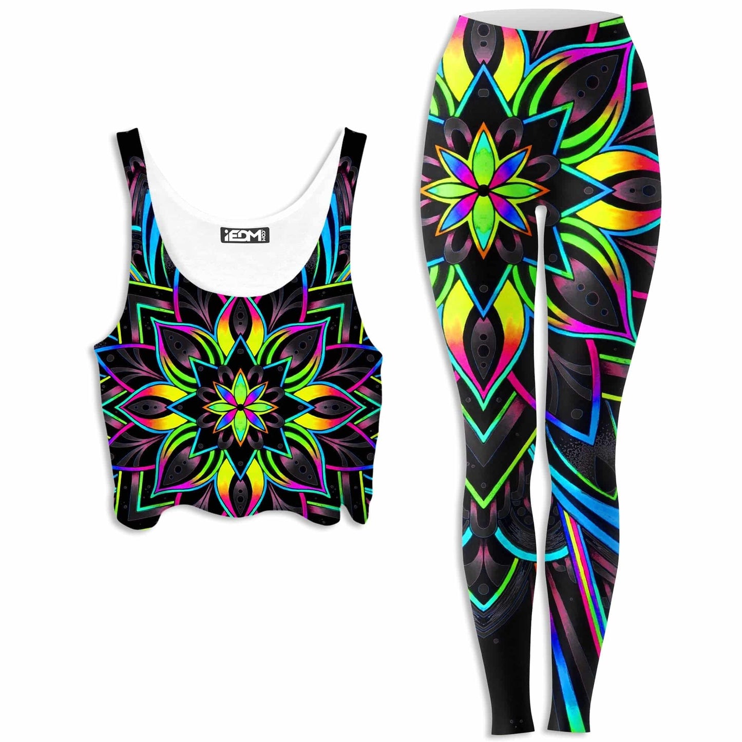 Radiance 2 Crop Top and Leggings Combo, BrizBazaar, | iEDM