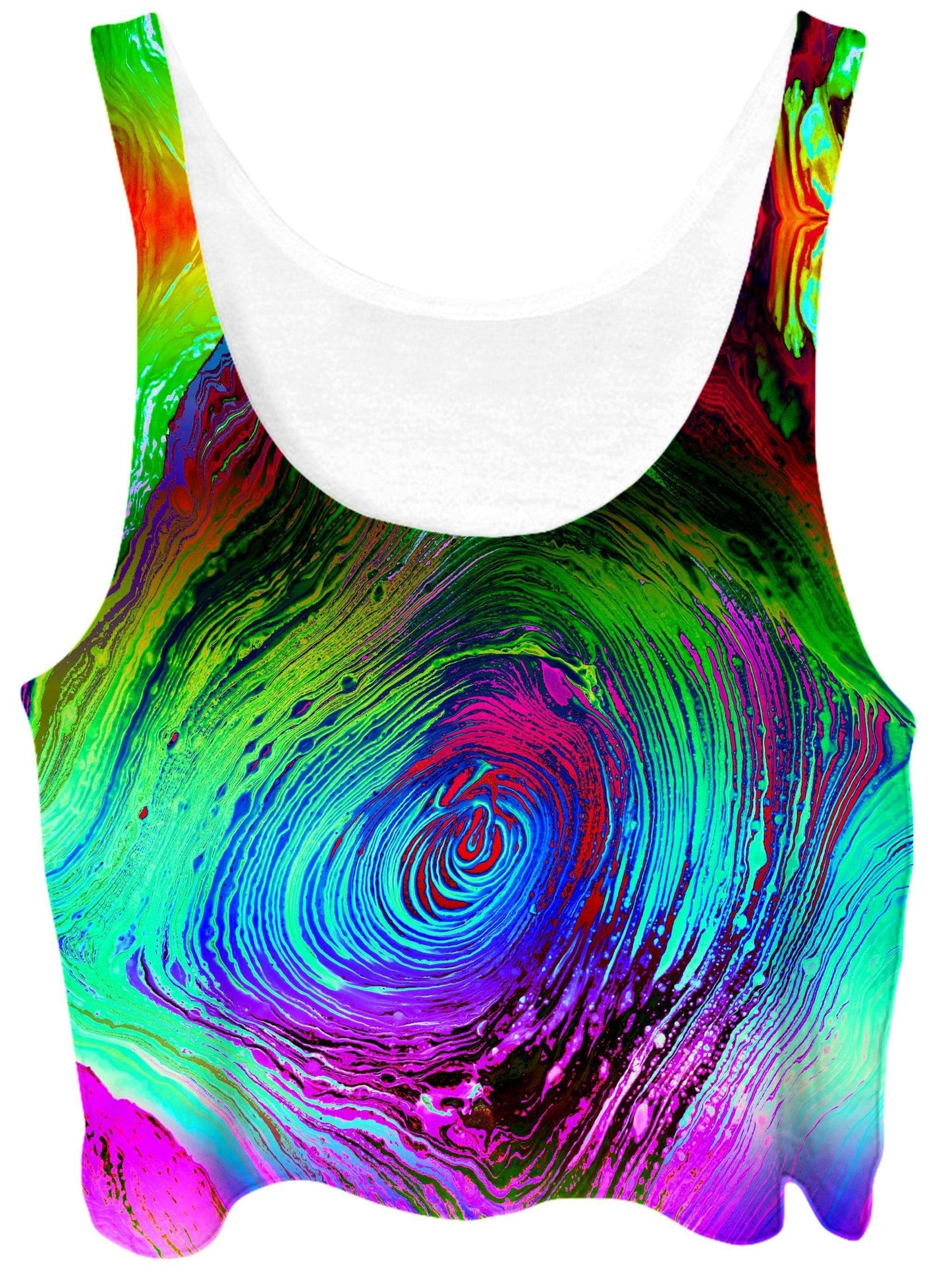 Rainbow Vortex Crop Top, BrizBazaar, | iEDM
