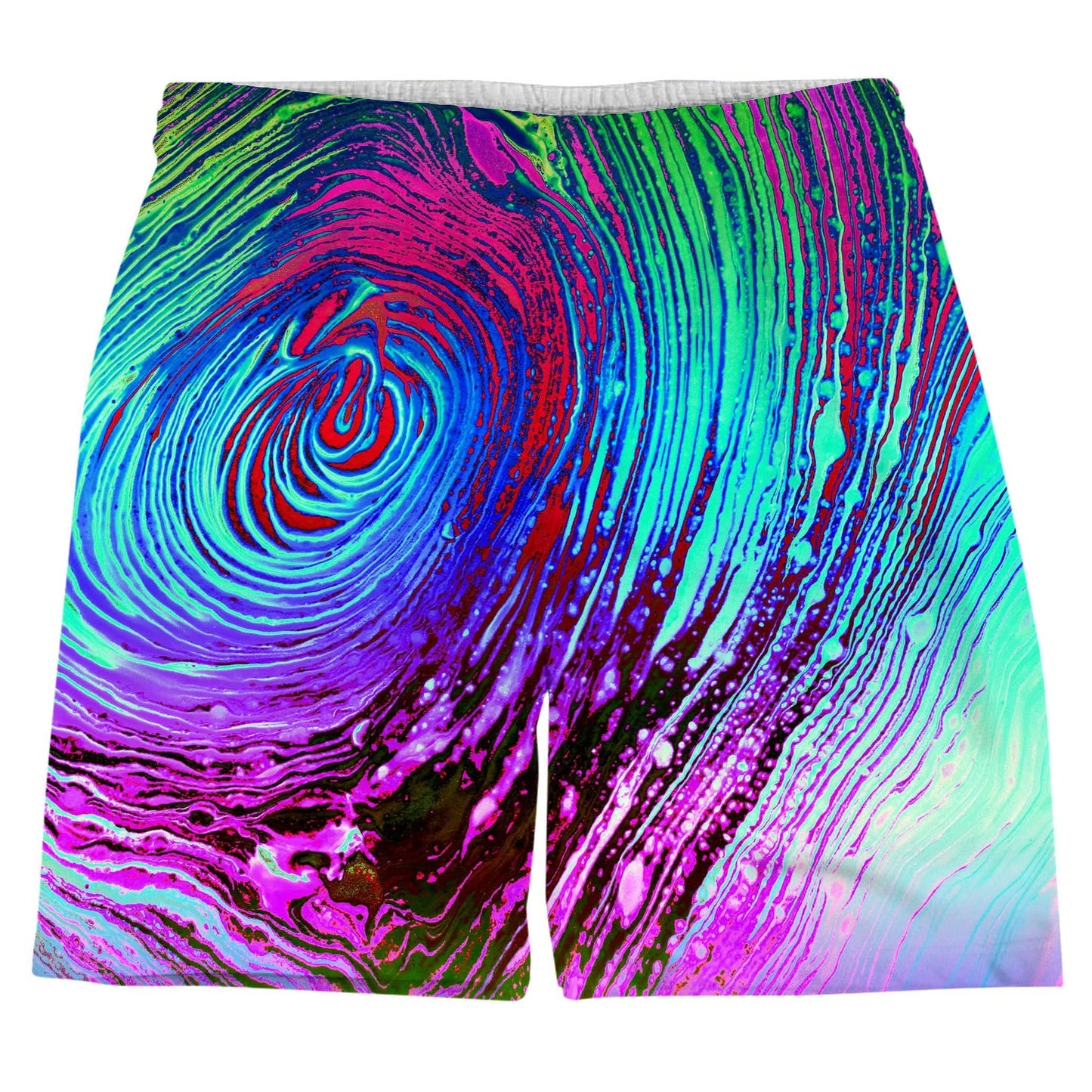 Rainbow Vortex Men's Tank and Shorts Combo, BrizBazaar, | iEDM