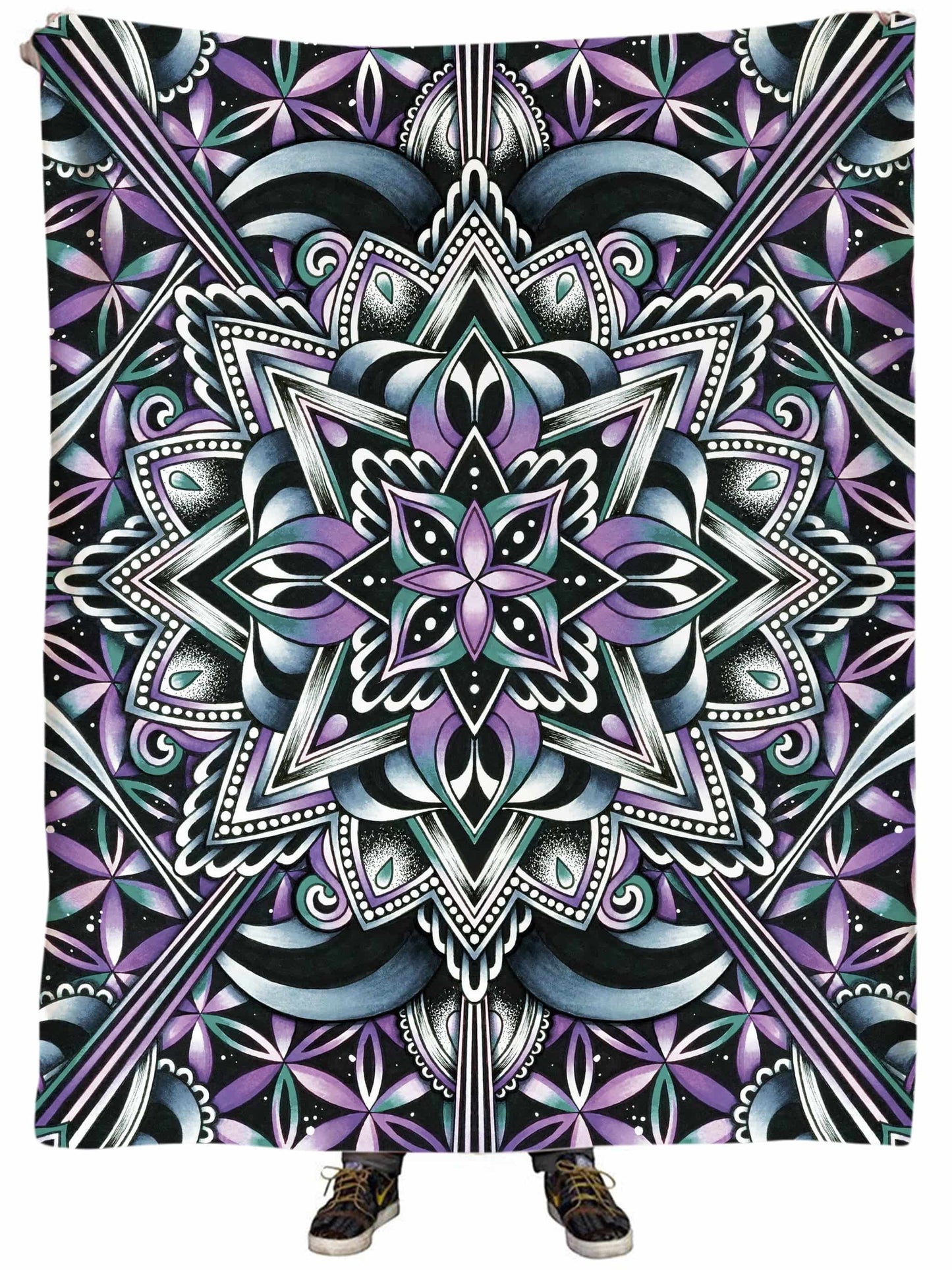 Sacred Web Plush Blanket, BrizBazaar, | iEDM